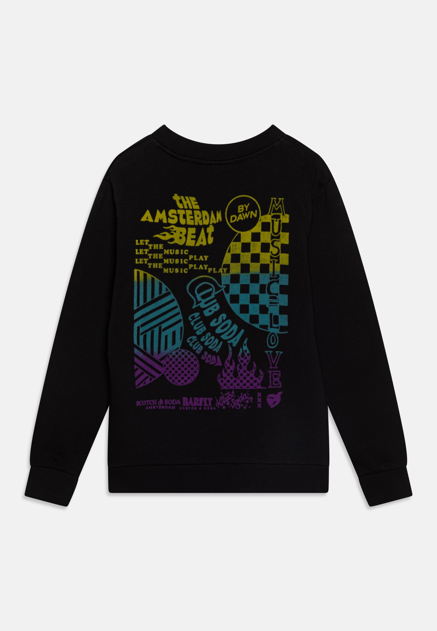 Scotch & Soda CONVERSION ARTWORK - Sweatshirt - anthracite