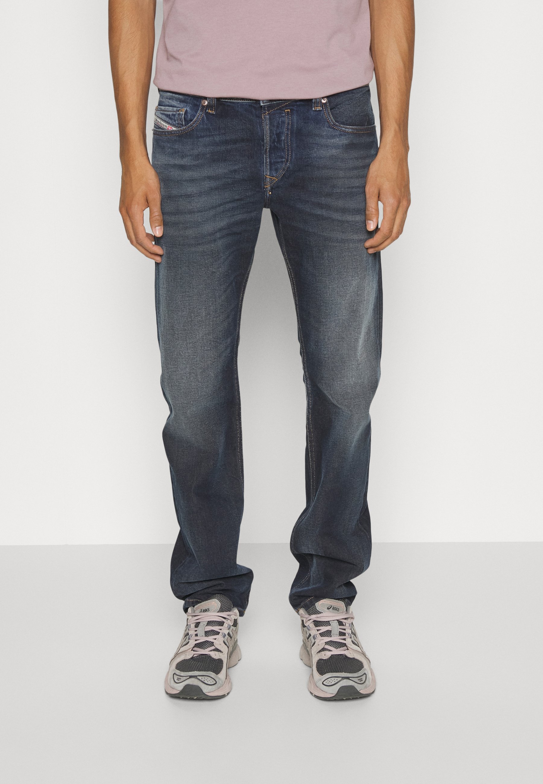 Diesel SAFADO-X - Straight leg jeans - dark-blue denim