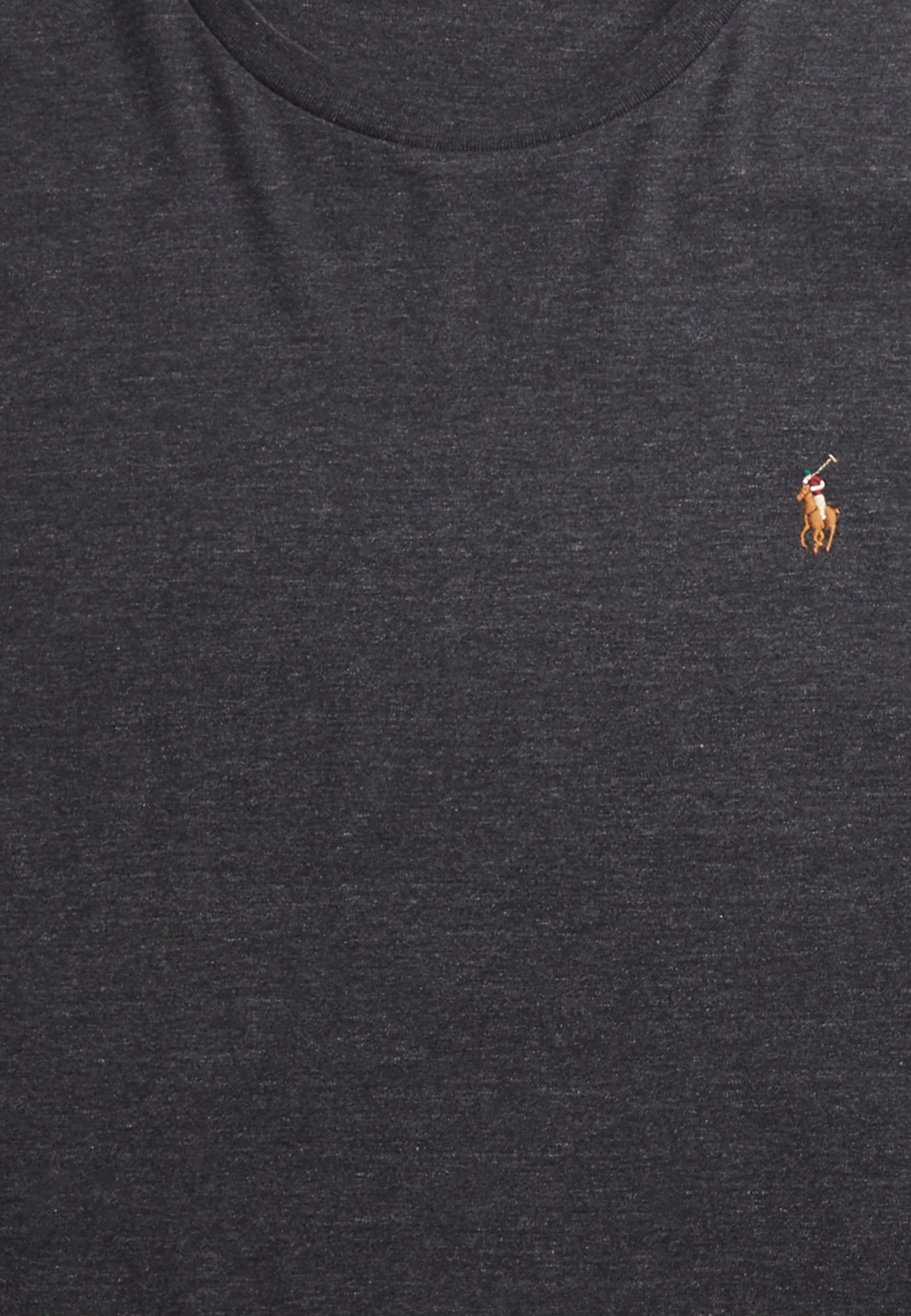 Polo Ralph Lauren SHORT SLEEVE - Basic T-shirt - black marl heather/black