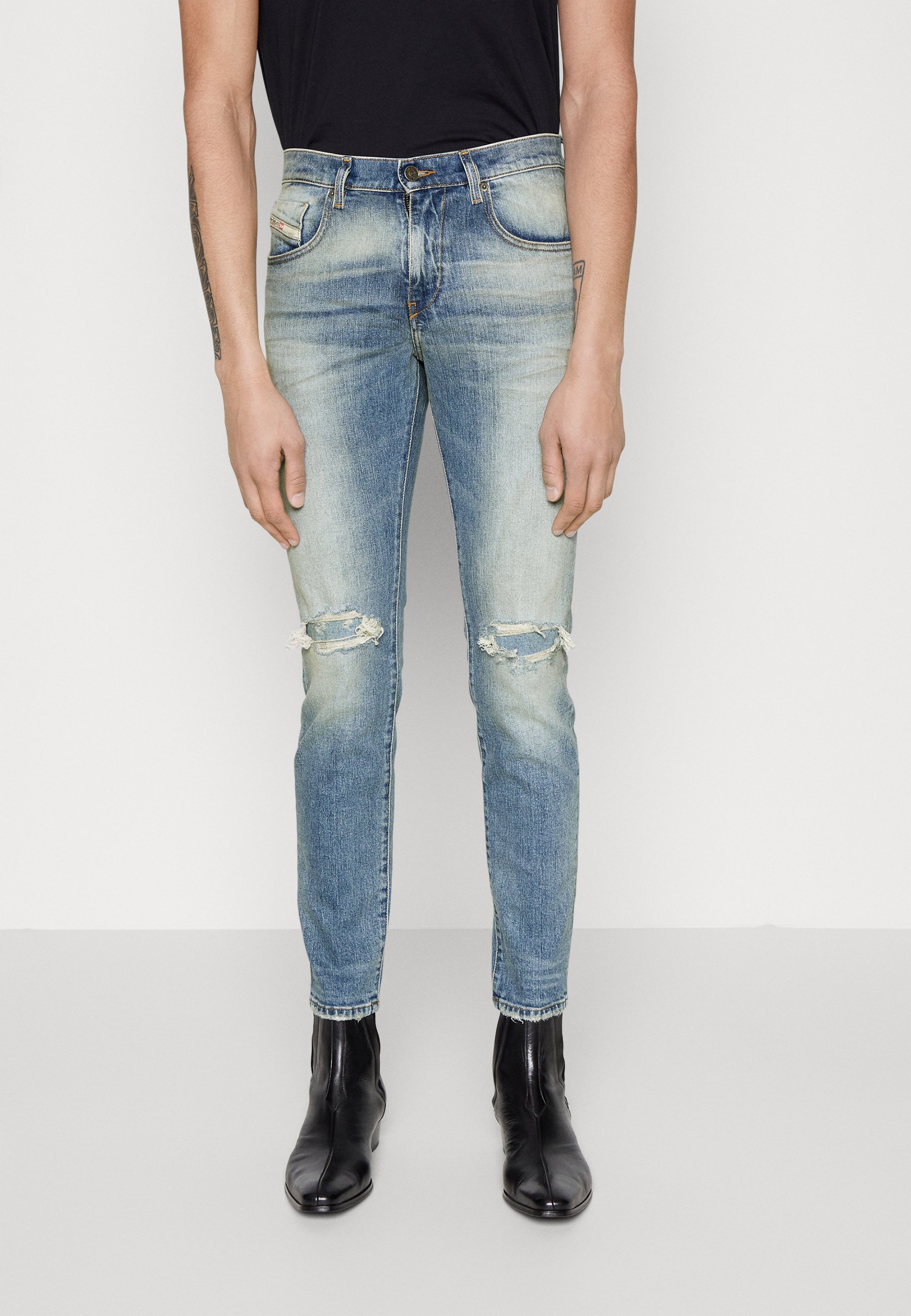Diesel 2019 D-STRUKT - Slim fit jeans - denim/blue denim