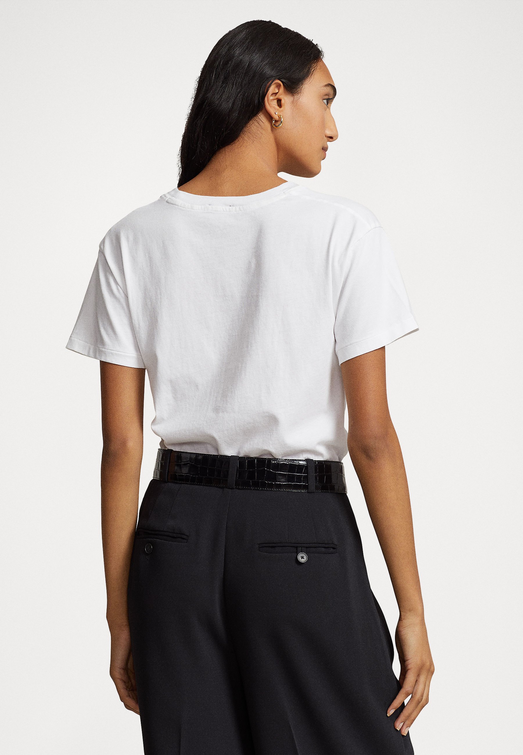 Polo Ralph Lauren SHORT SLEEVE - Print T-shirt - white