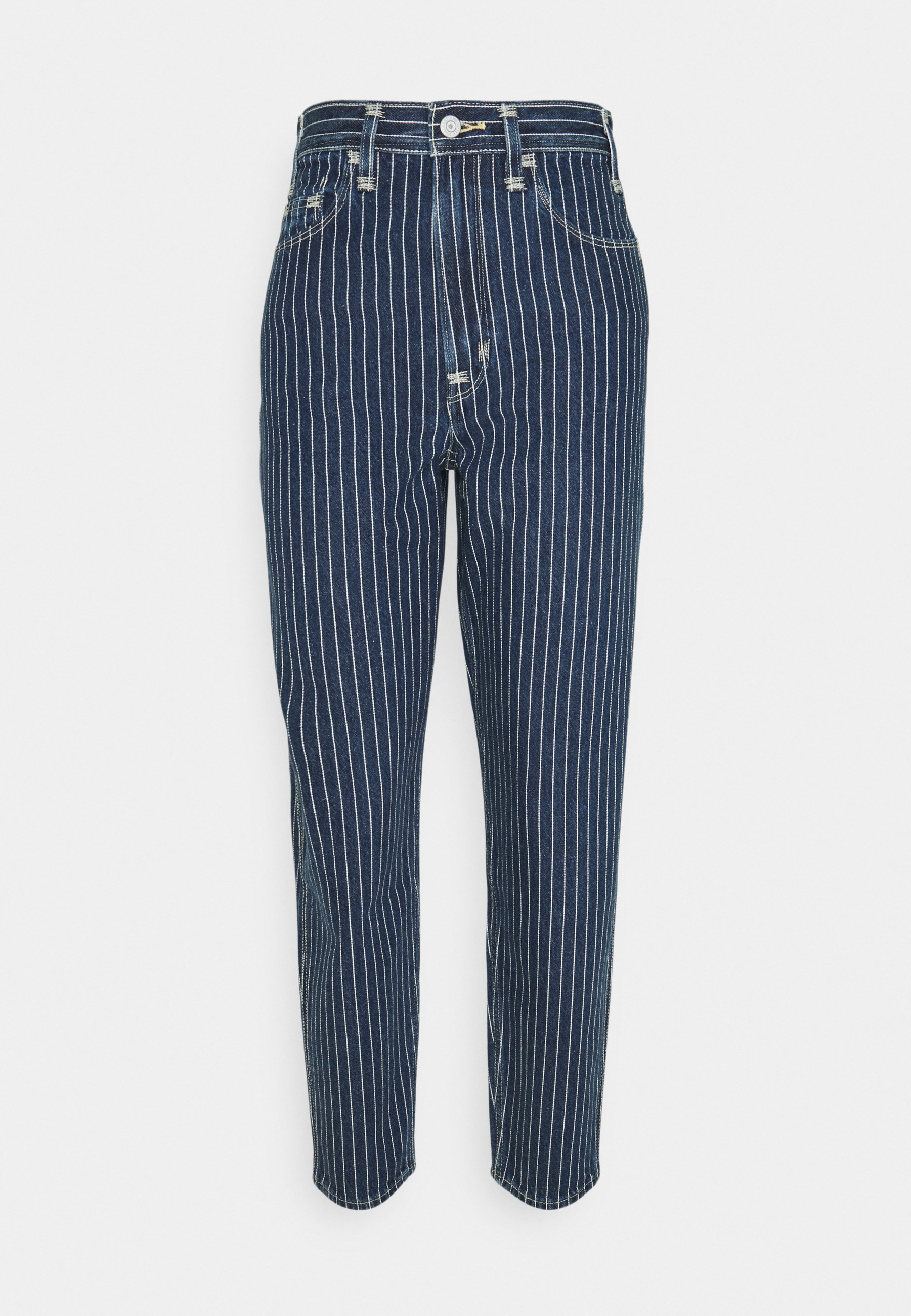 Levi's® HIGH LOOSE TAPER - Relaxed fit jeans - blue denim/off-white/blue denim
