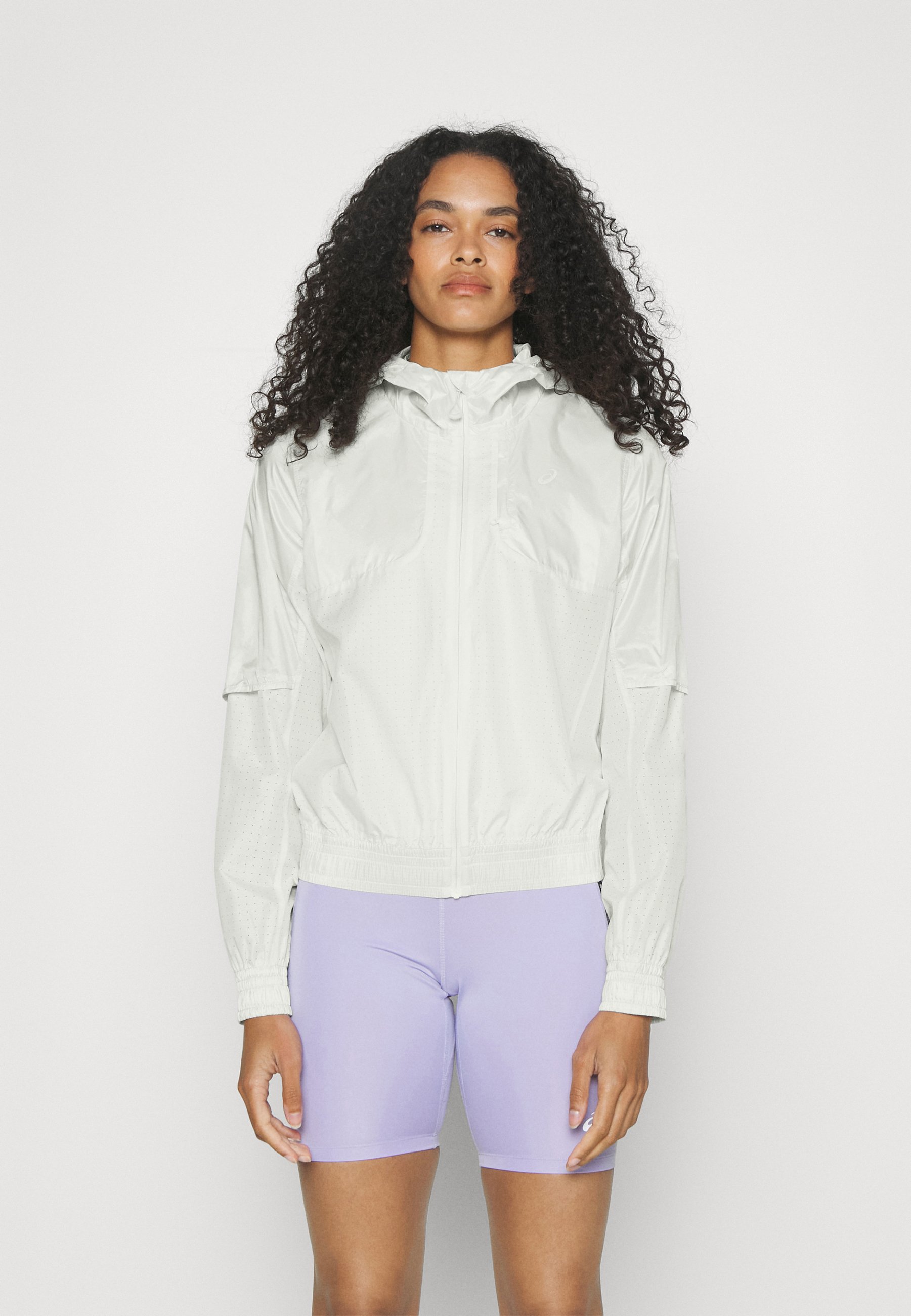 ASICS NAGINO RUN JACKET - Running jacket - cream/off-white