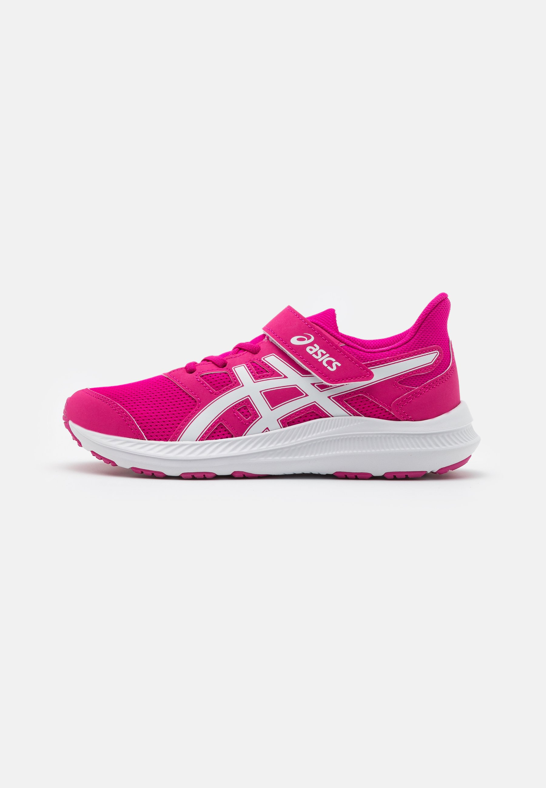 ASICS JOLT 4 UNISEX - Neutral running shoes - pink rave/white/pink