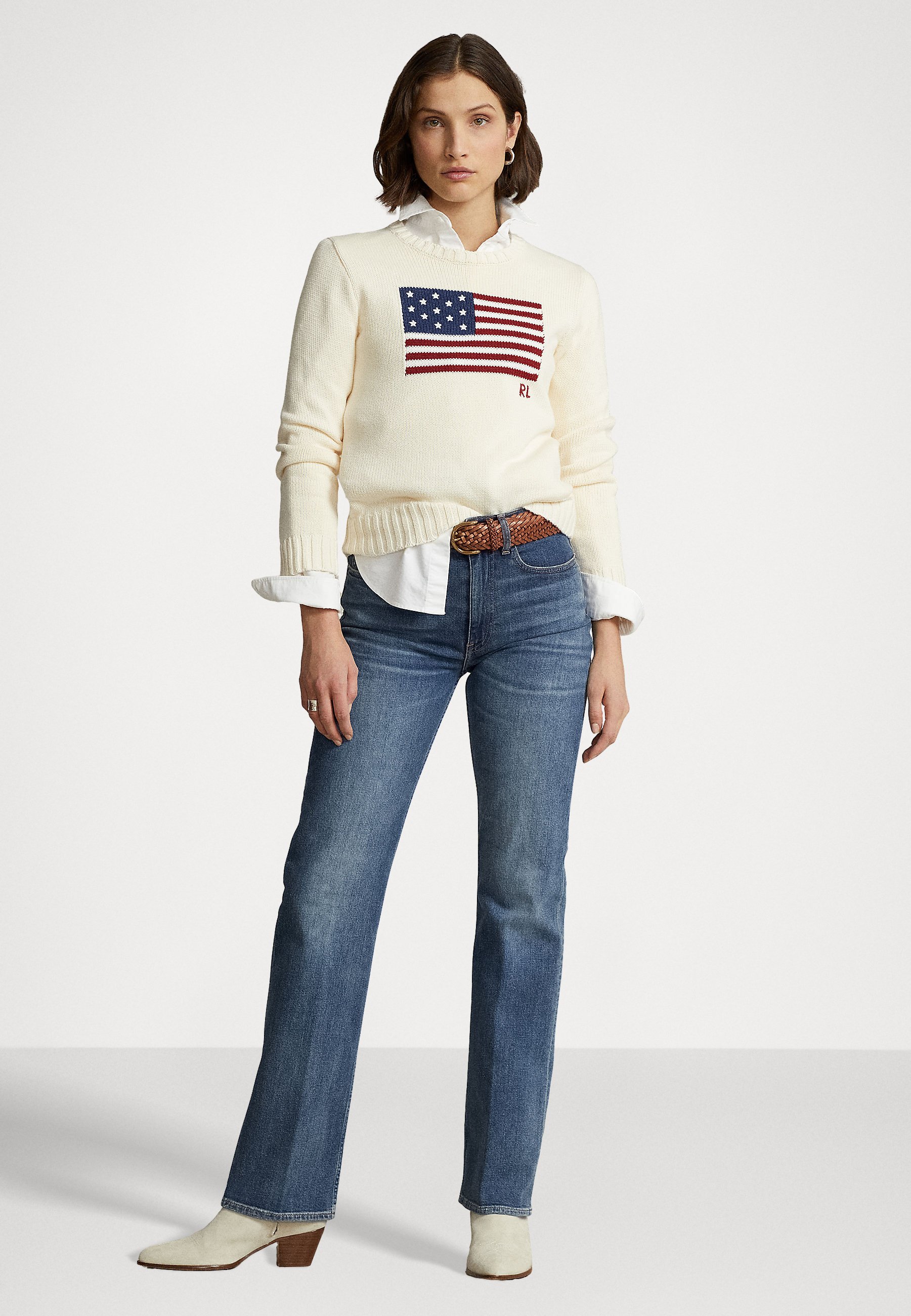 Polo Ralph Lauren FULL LENGTH - Straight leg jeans - telesto wash/blue denim