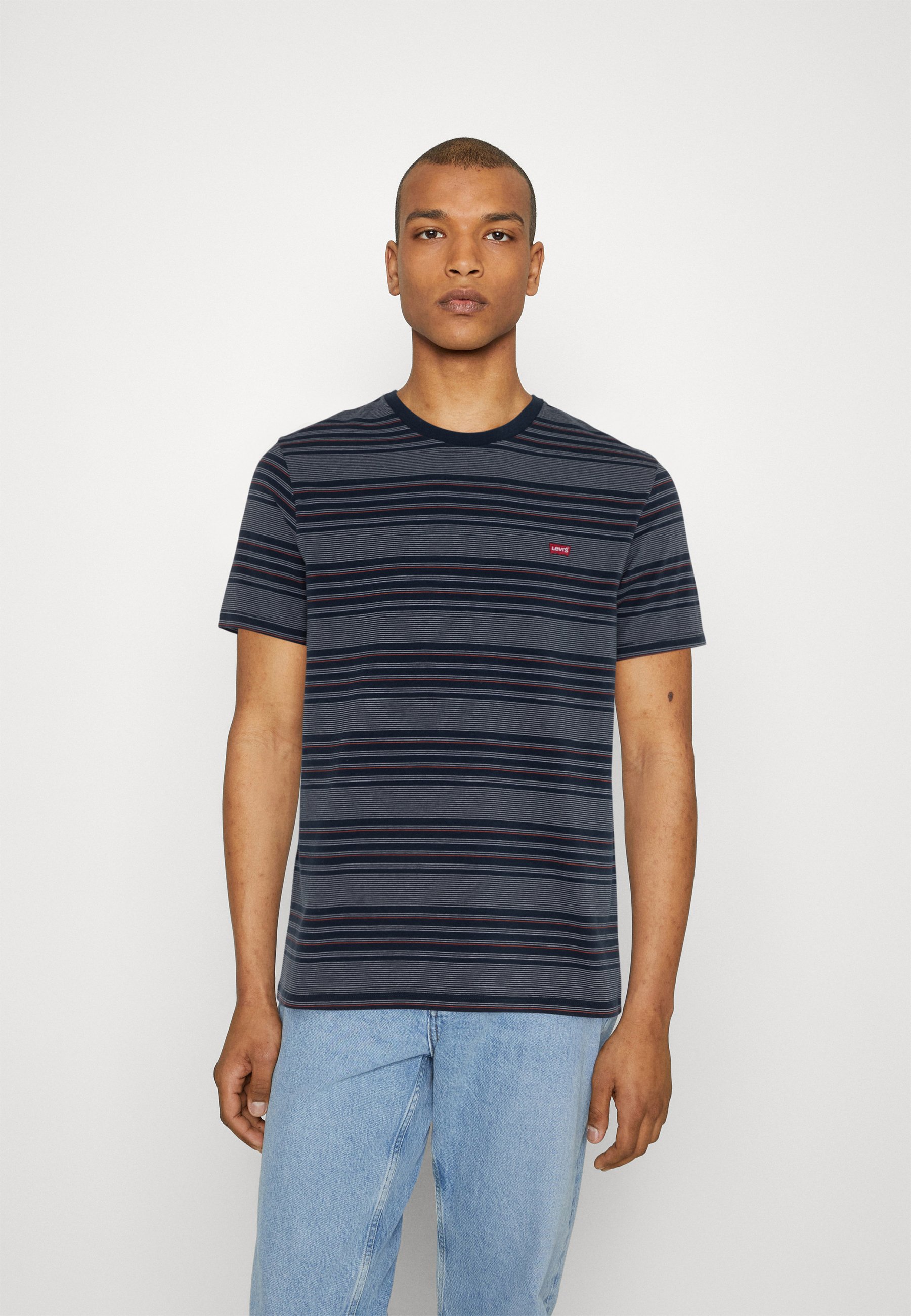Levi's® ORIGINAL  - Print T-shirt - dark blue