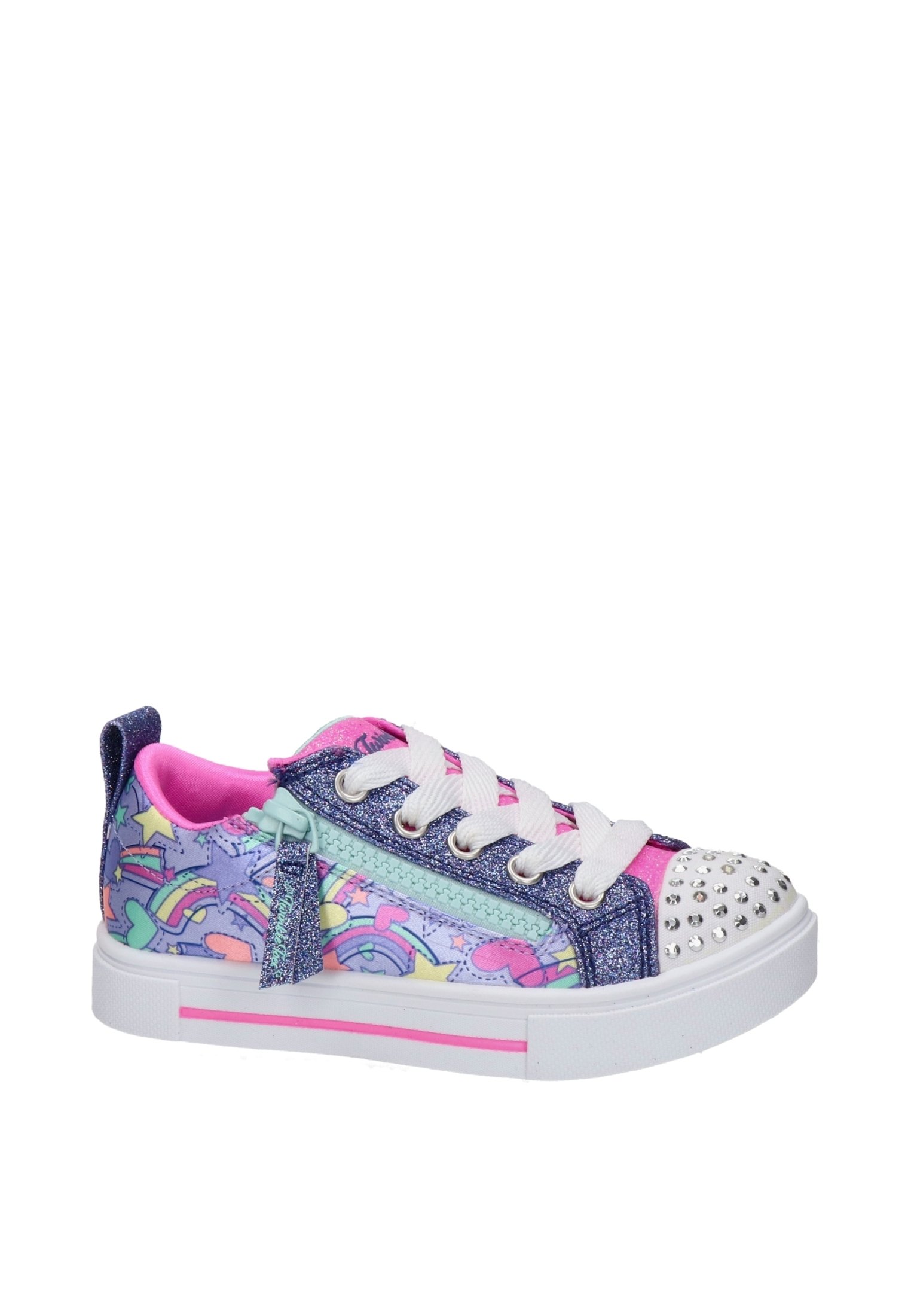 Skechers TWINKLE SPARKS  - Trainers - blauw/blue