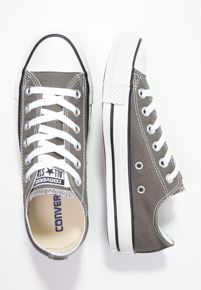 Converse CHUCK TAYLOR ALL STAR OX UNISEX - Trainers - charcoal/grey