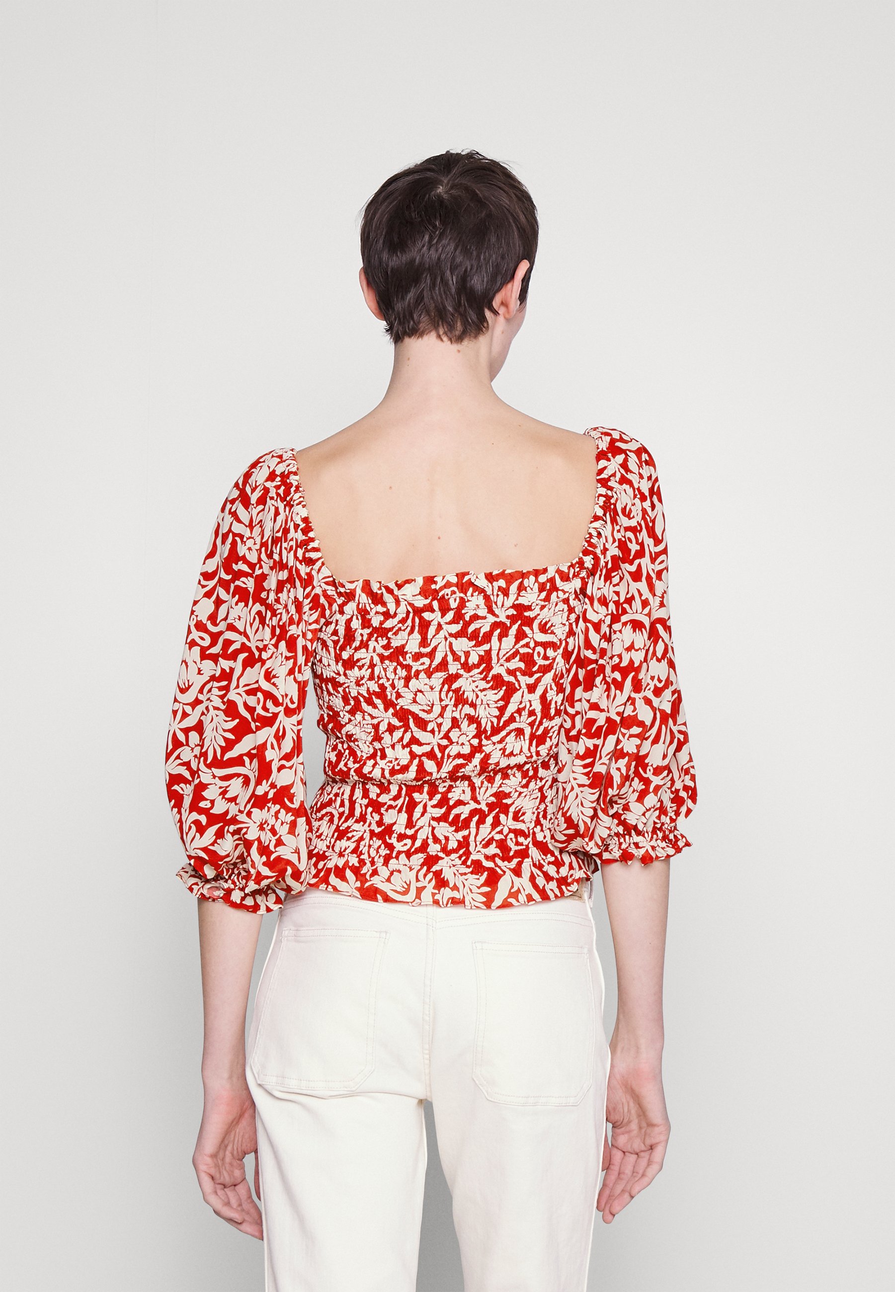 Polo Ralph Lauren MID SLEEVE-BLOUSE - Blouse - spring floral/multi-coloured