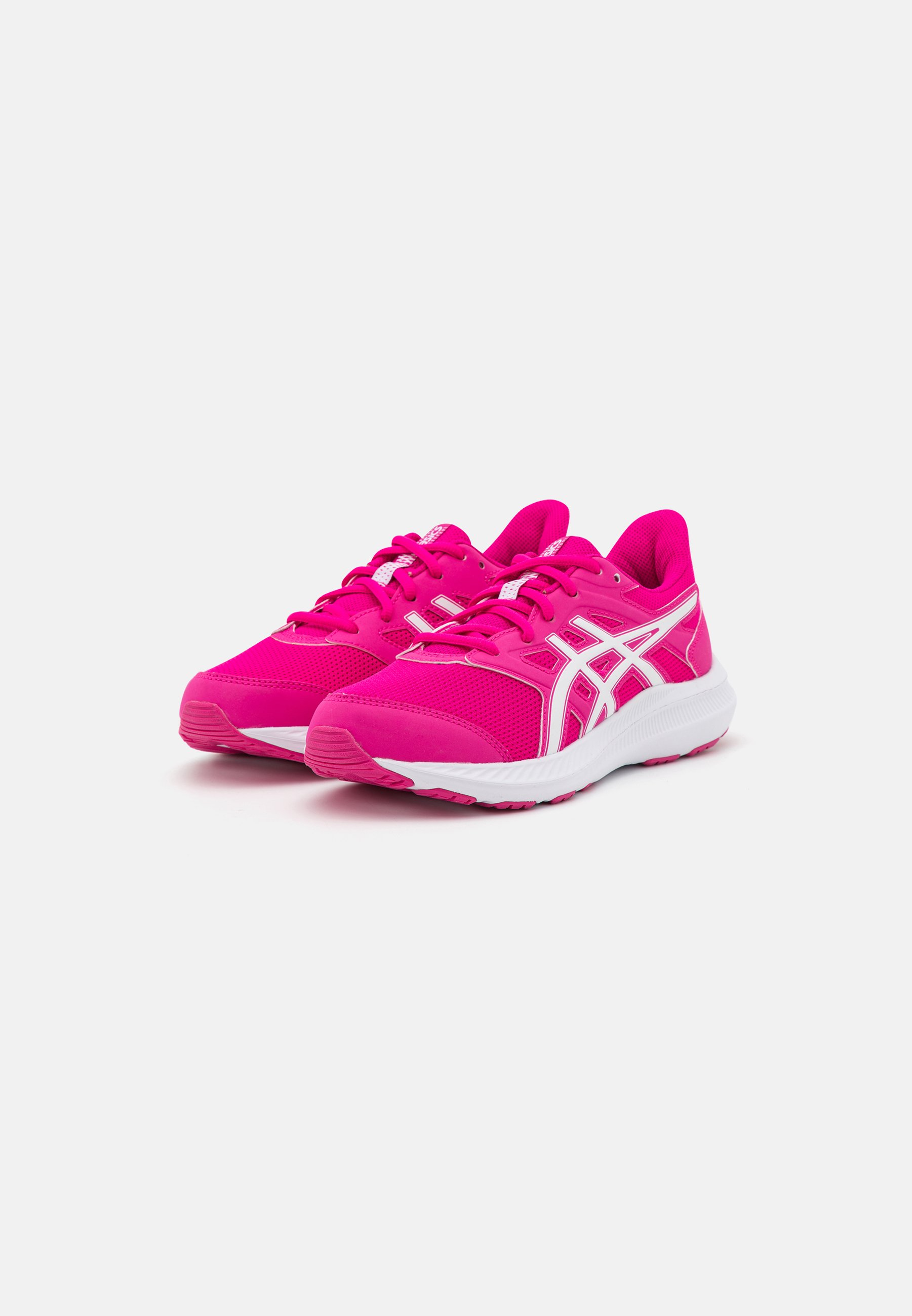 ASICS JOLT 4 UNISEX - Neutral running shoes - pink rave/white/pink