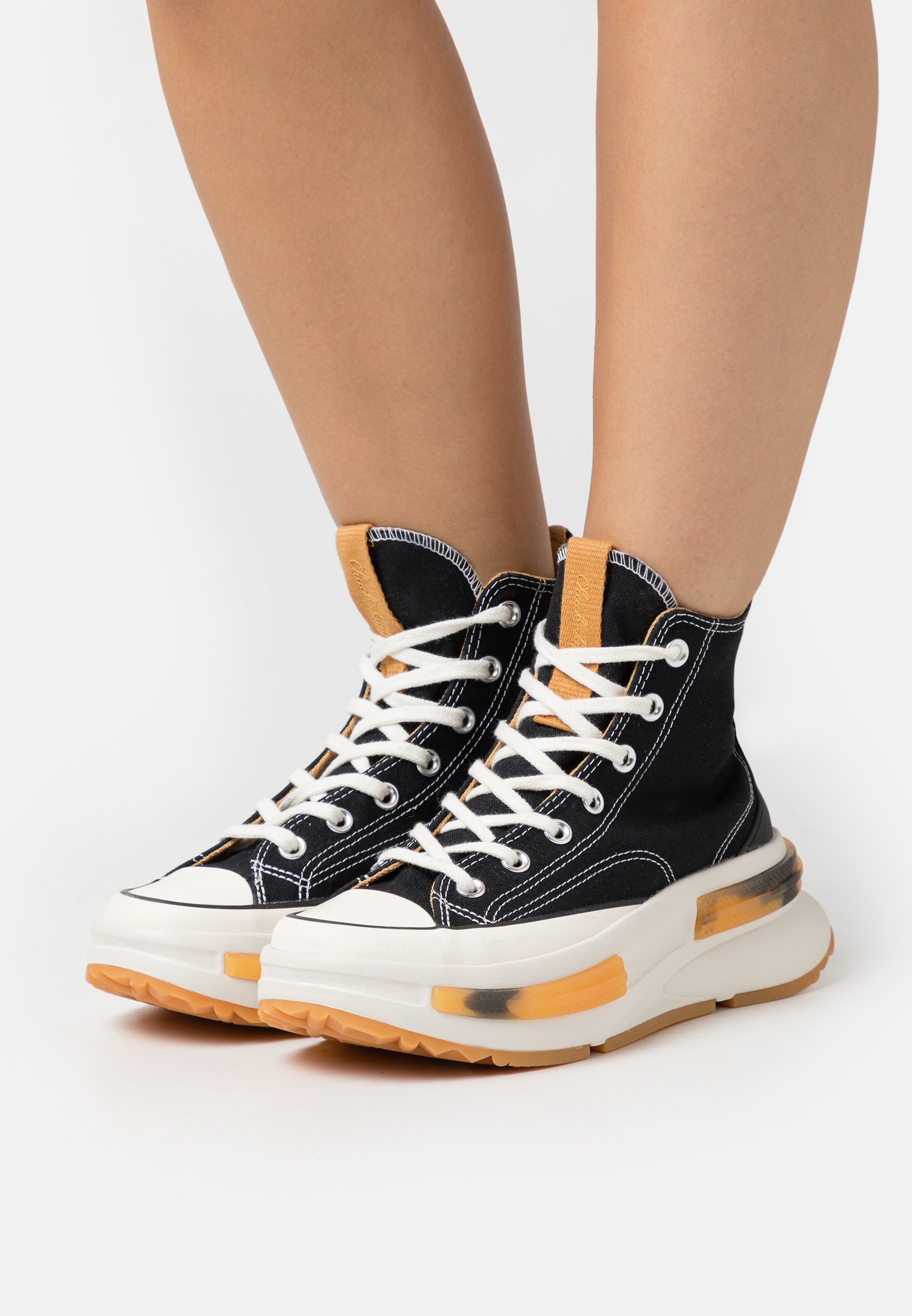 Converse RUN STAR LEGACY  - High-top trainers - black/white/black