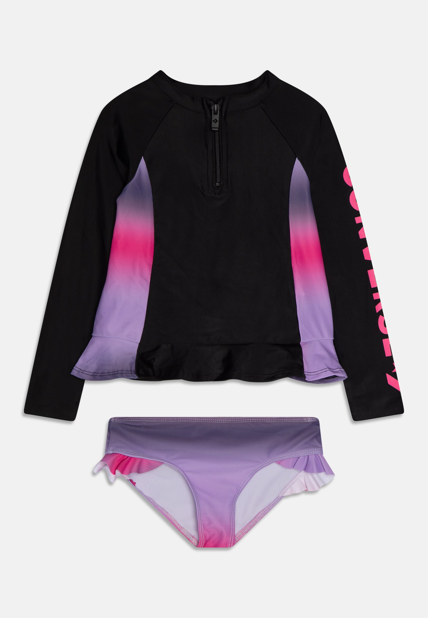 Converse RASH GUARD SET - Bikini - comic purple/purple