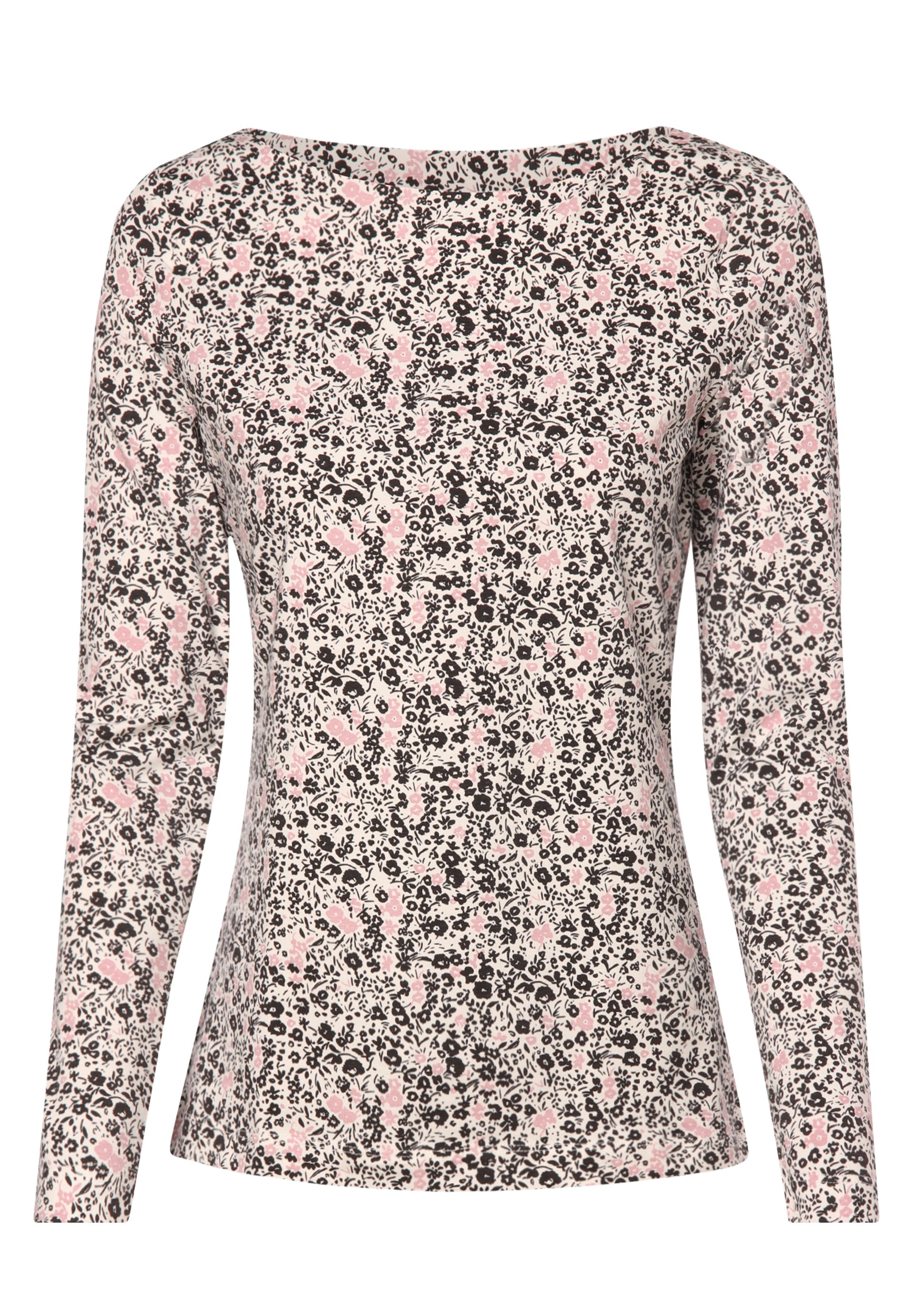Esprit LANGARM - Long sleeved top - ecru /anthrazit/off-white