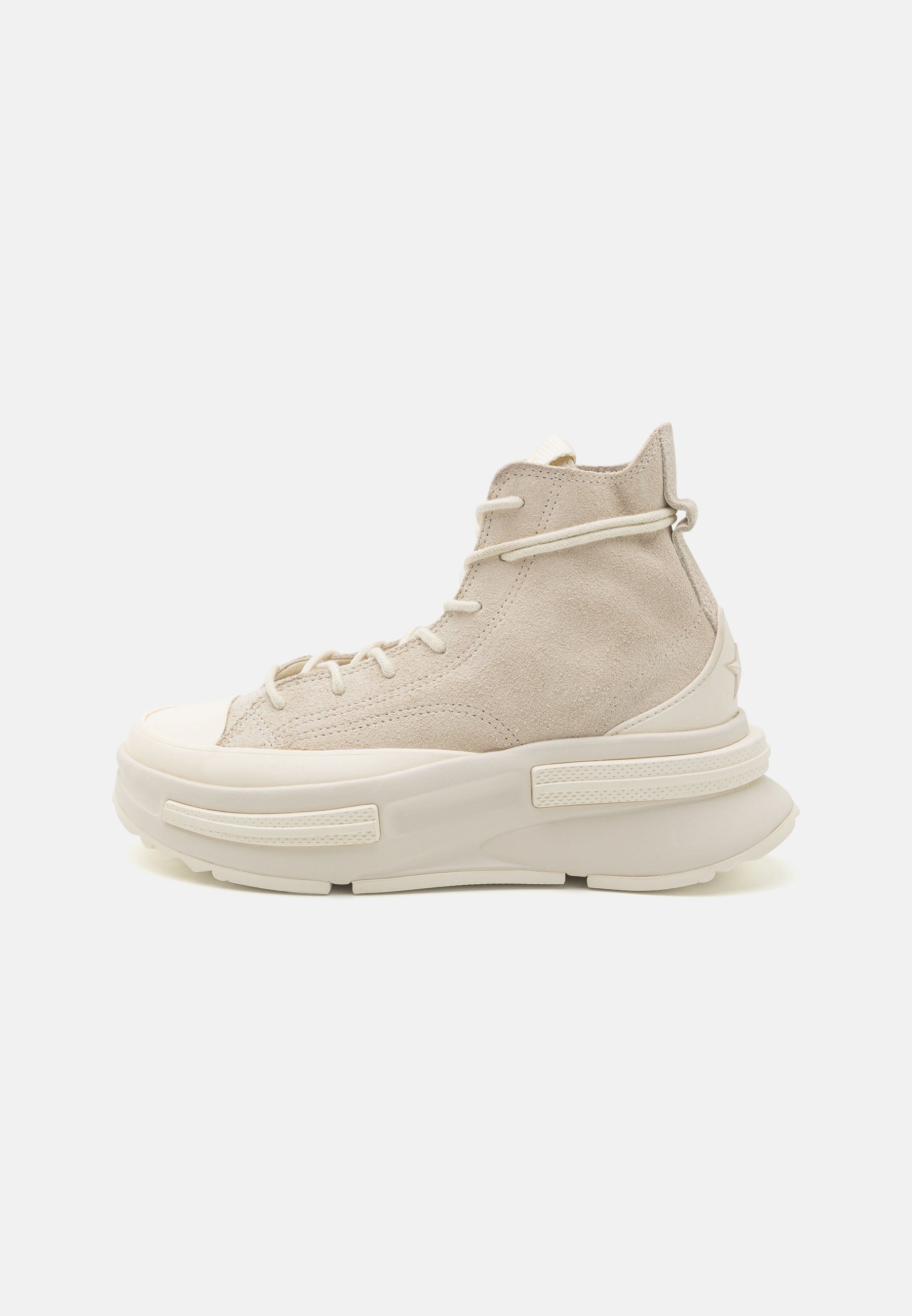 Converse RUN STAR LEGACY PLATFORM MONO UNISEX - High-top trainers - egret/off-white