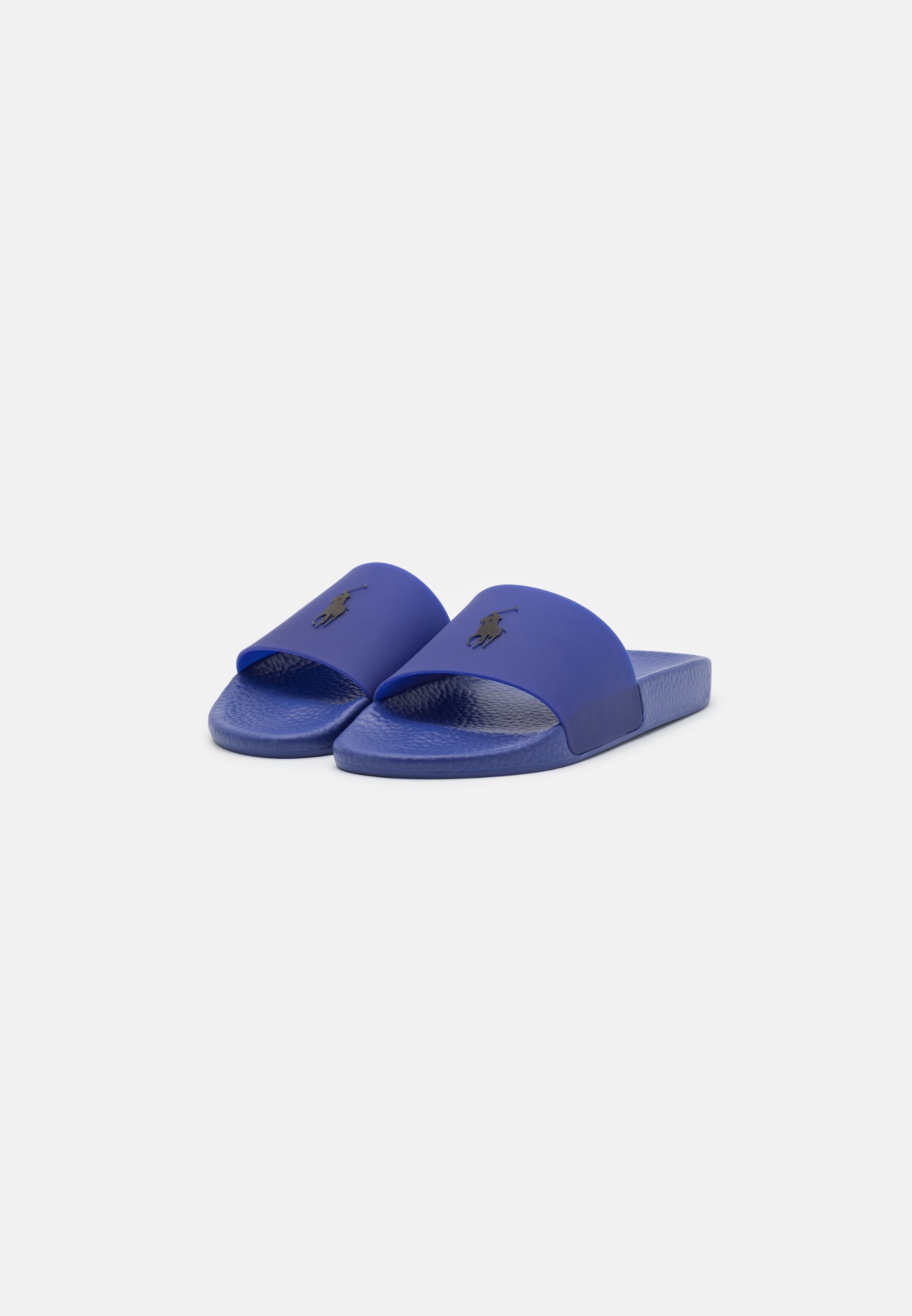 Polo Ralph Lauren THERMOCHROMIC SLIDE MULES UNISEX - Pool slides - dark purple/pink/dark blue