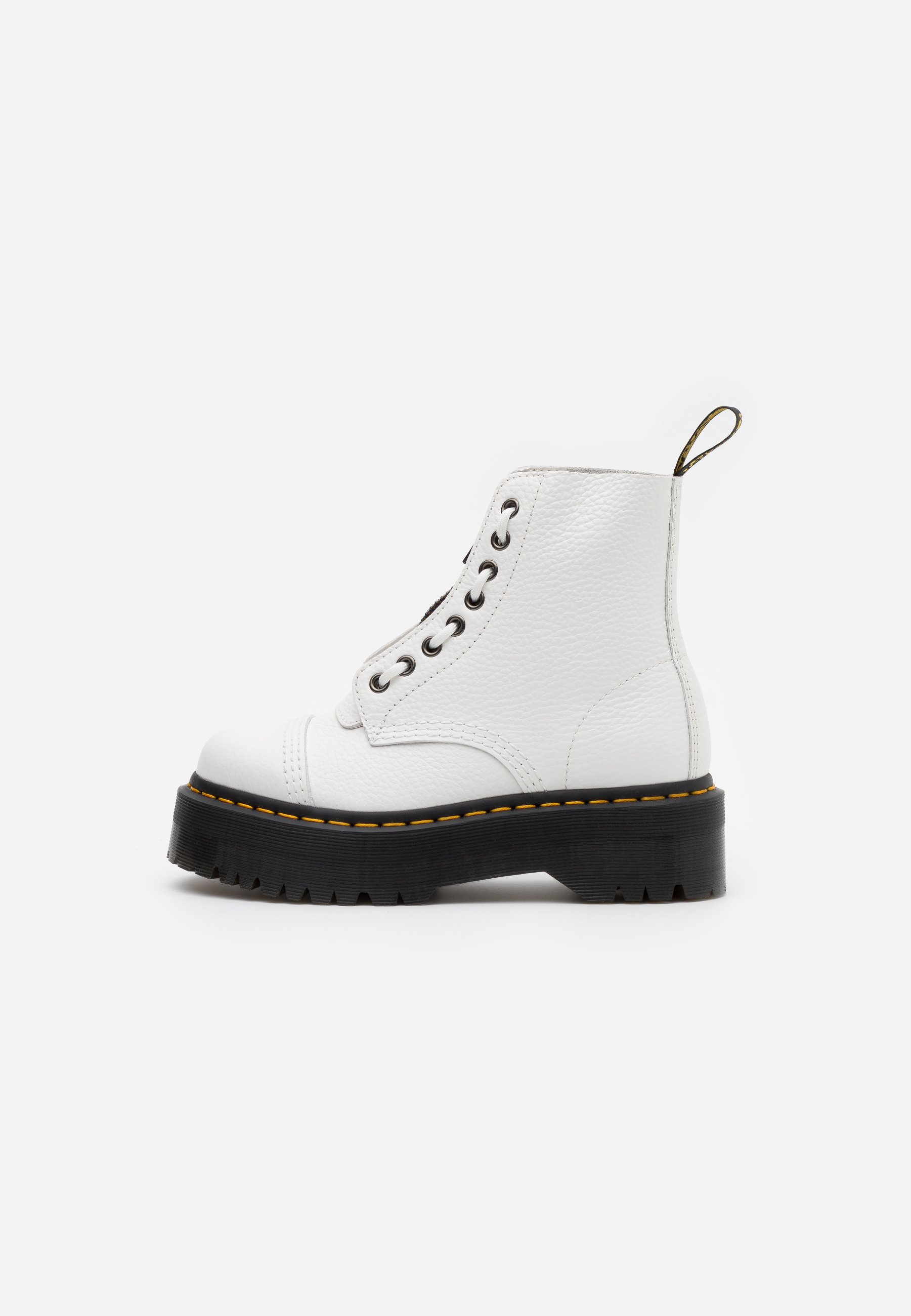 Dr. Martens SINCLAIR - Platform ankle boots - white aunt sally/white