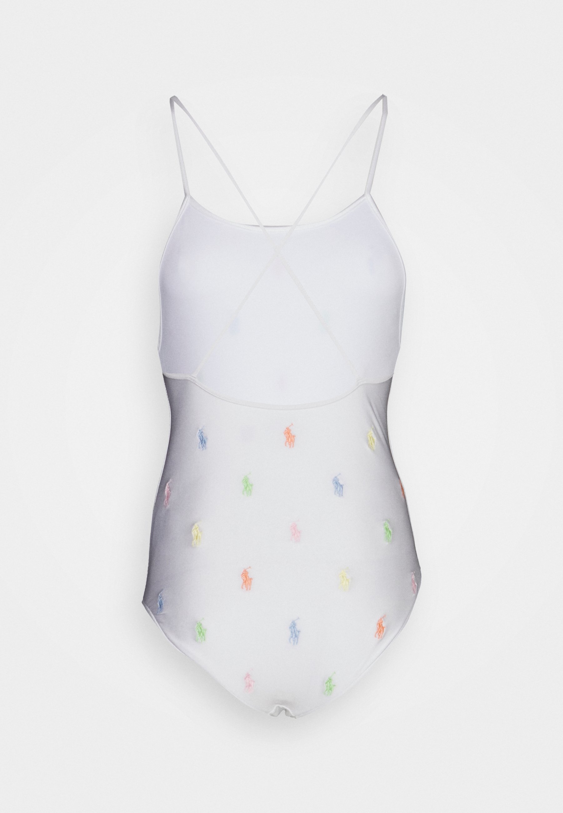 Polo Ralph Lauren SCHIFFLI SWIMWEAR - Swimsuit - white