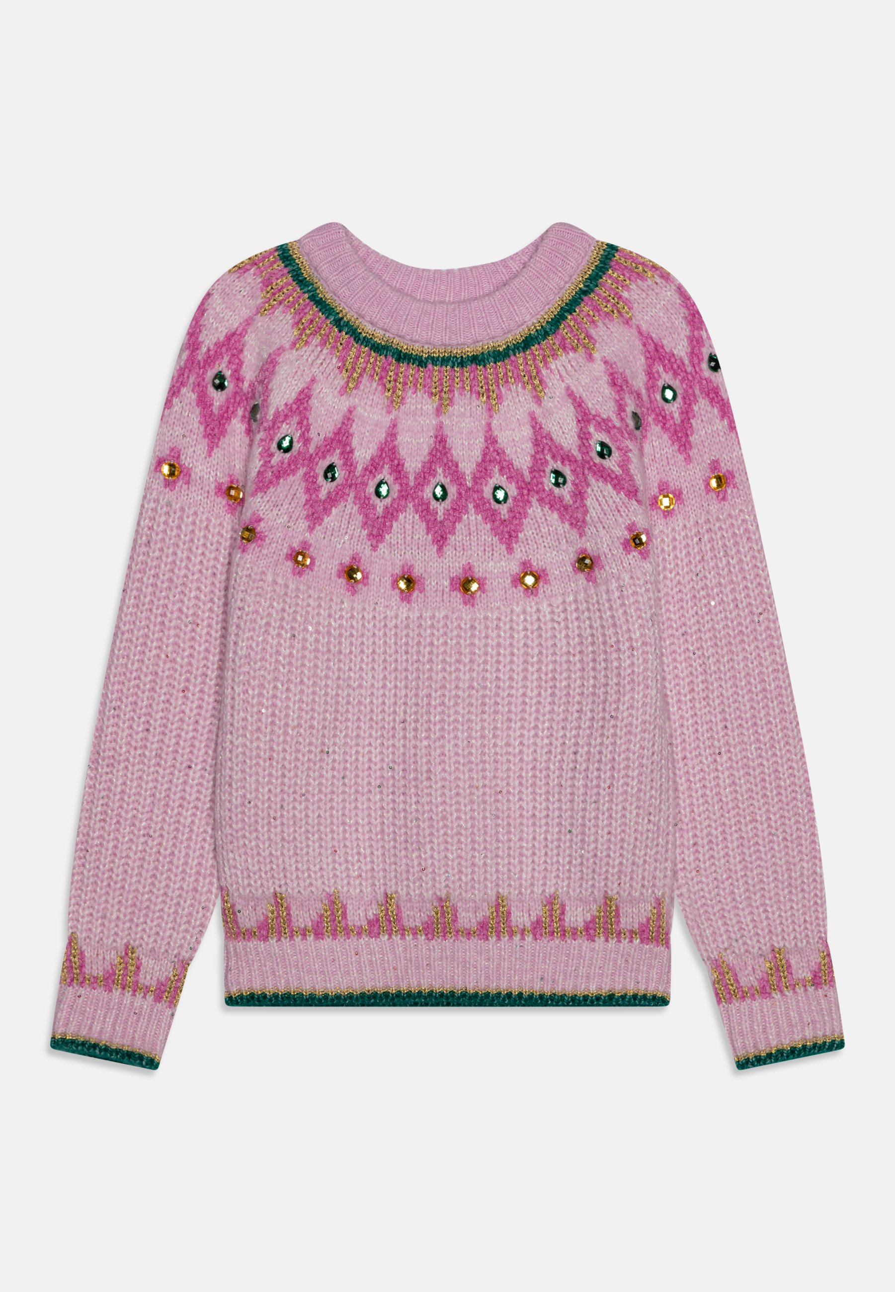 Scotch & Soda INTARSIA - Jumper - disco pink/neon pink