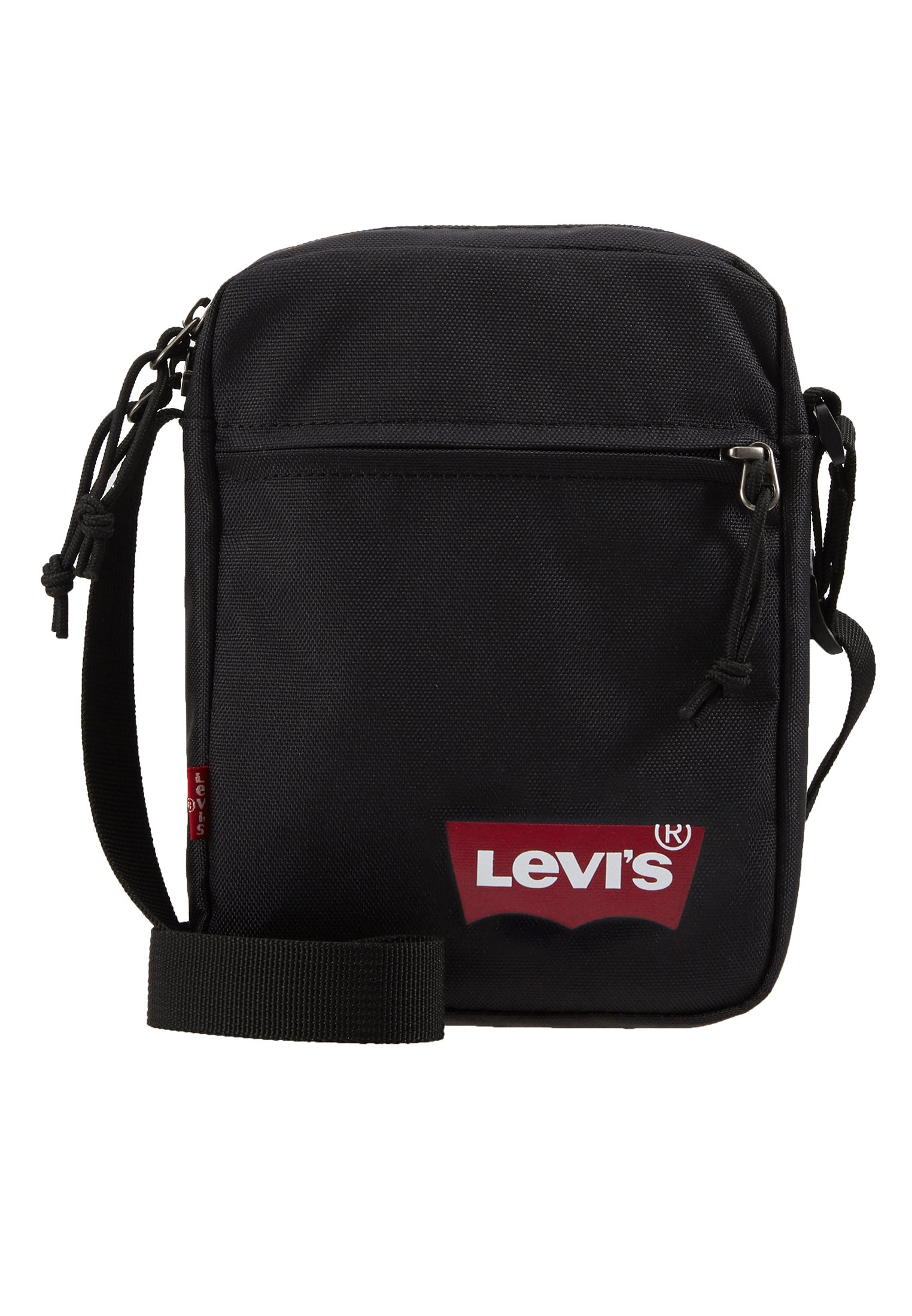 Levi's® MINI CROSSBODY SOLID BATWING - Across body bag - regular black/black