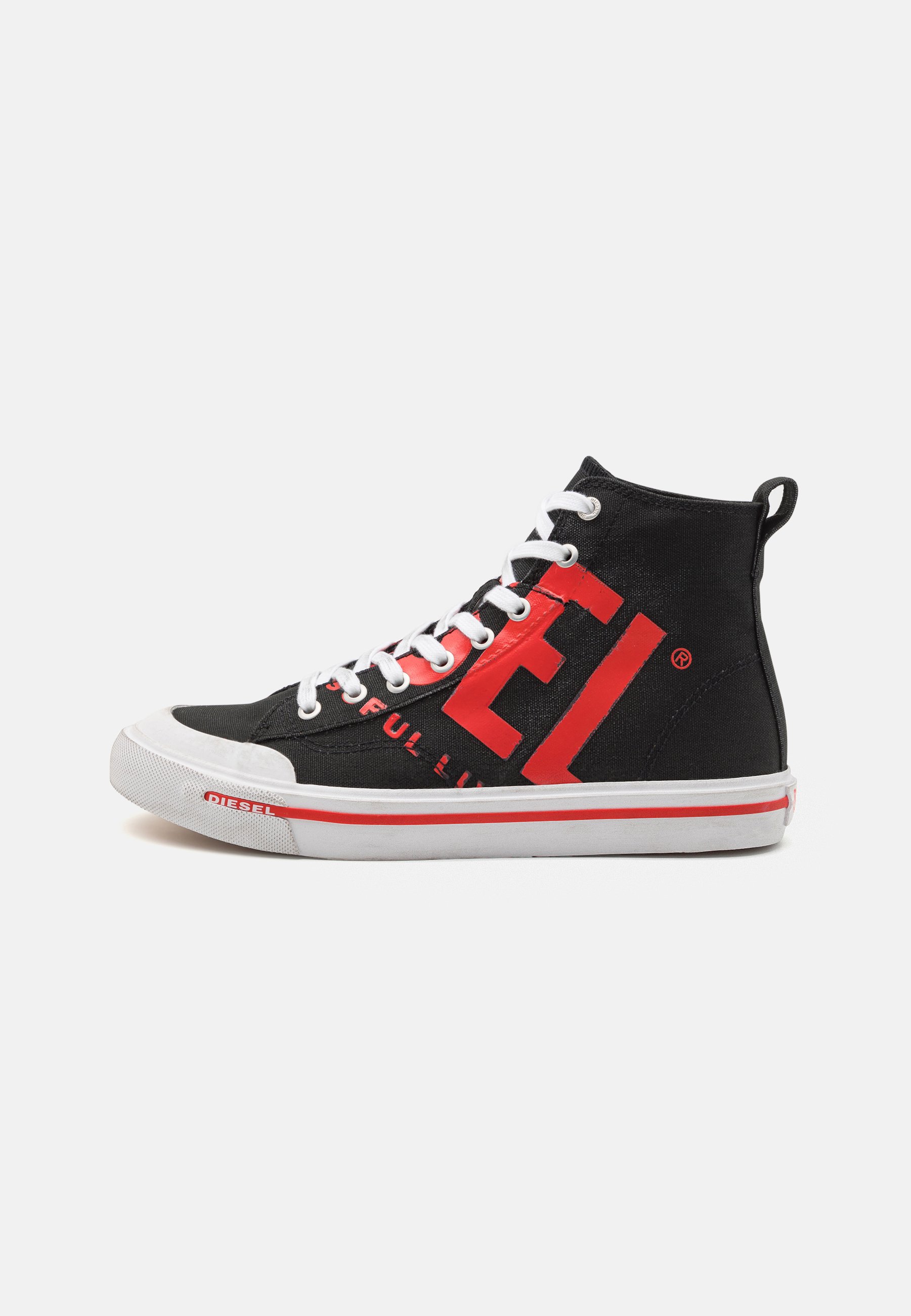 Diesel S-ATHOS MID X - High-top trainers - black