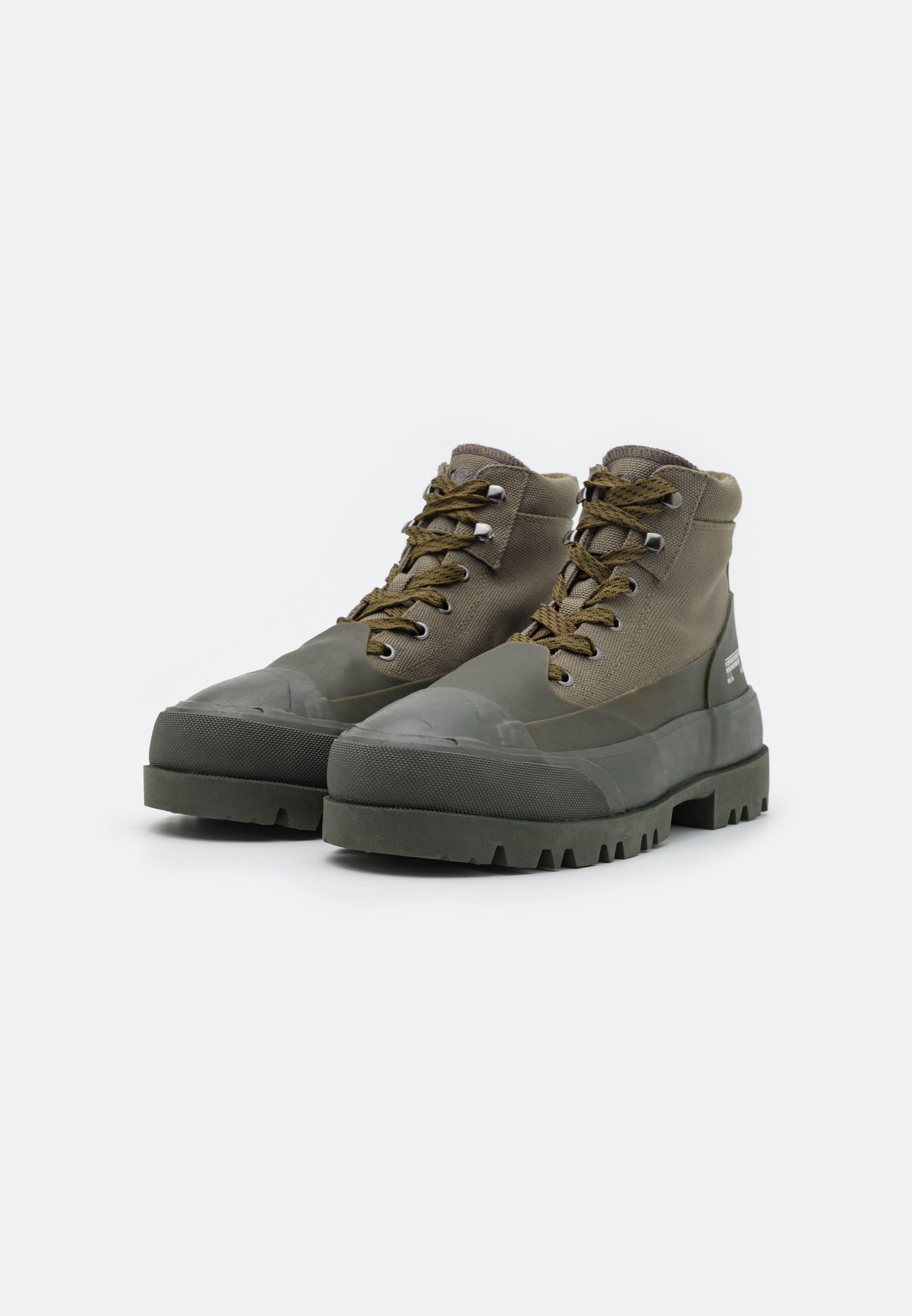 Diesel D-HIKO BT X UNISEX - Lace-up ankle boots - brown