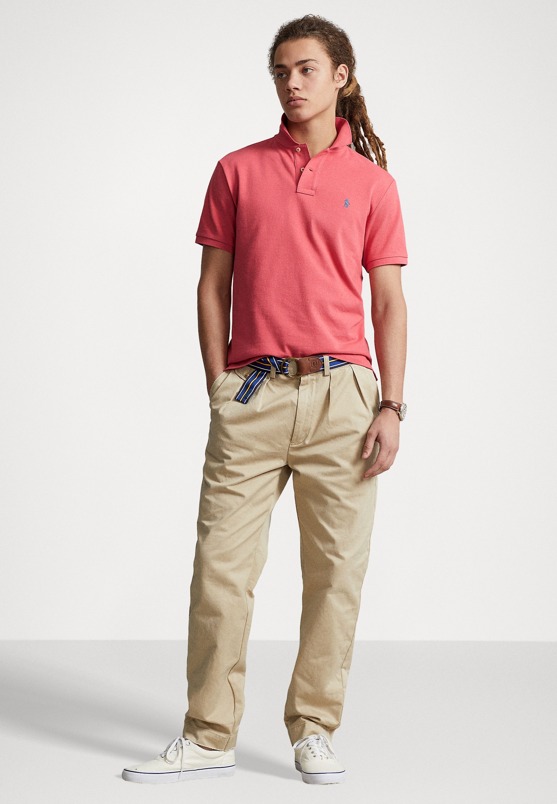 Polo Ralph Lauren SHORT SLEEVE - Polo shirt - red sky/red
