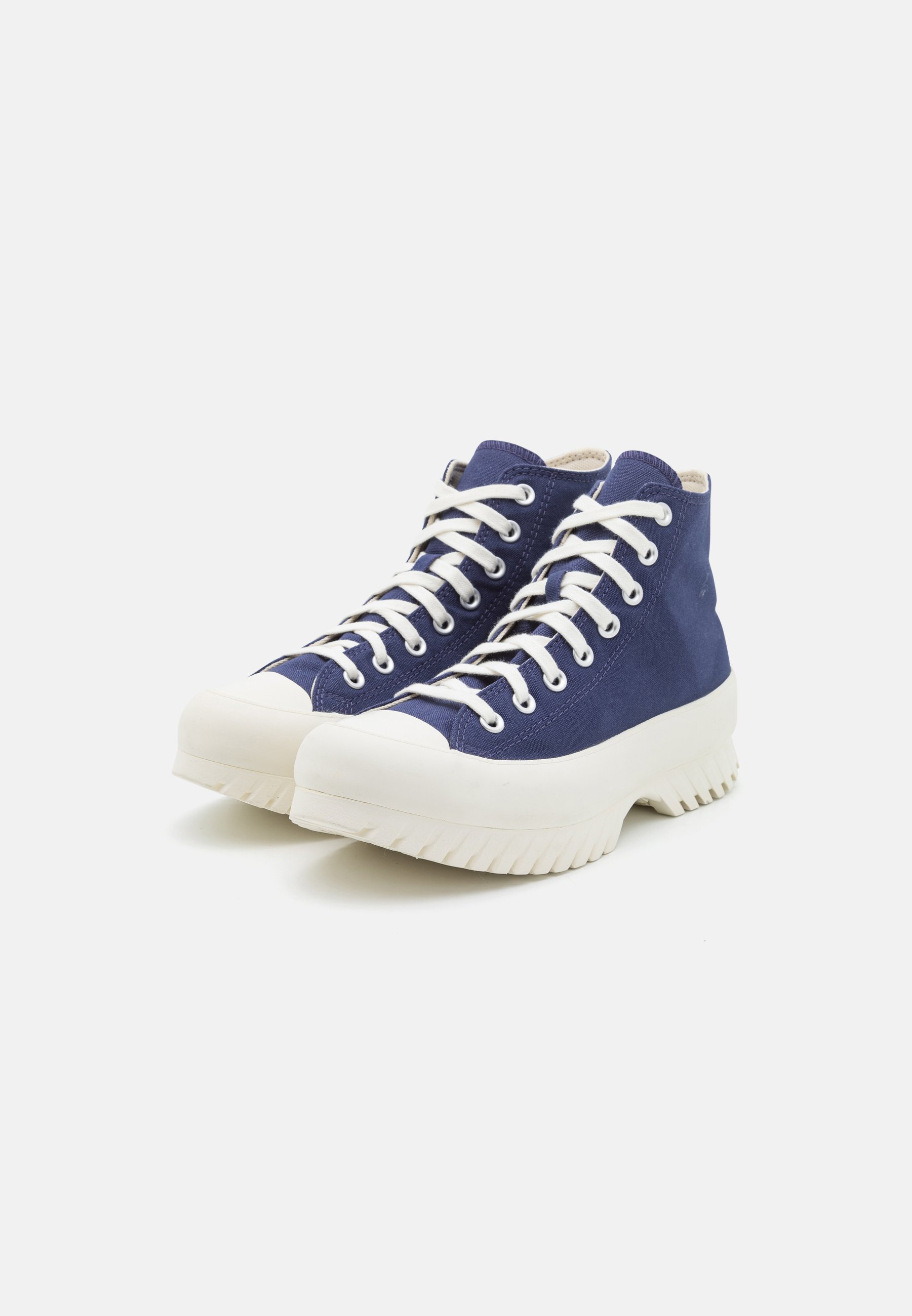 Converse CHUCK TAYLOR ALL STAR LUGGED UNISEX - High-top trainers - uncharted waters/egret/dark blue