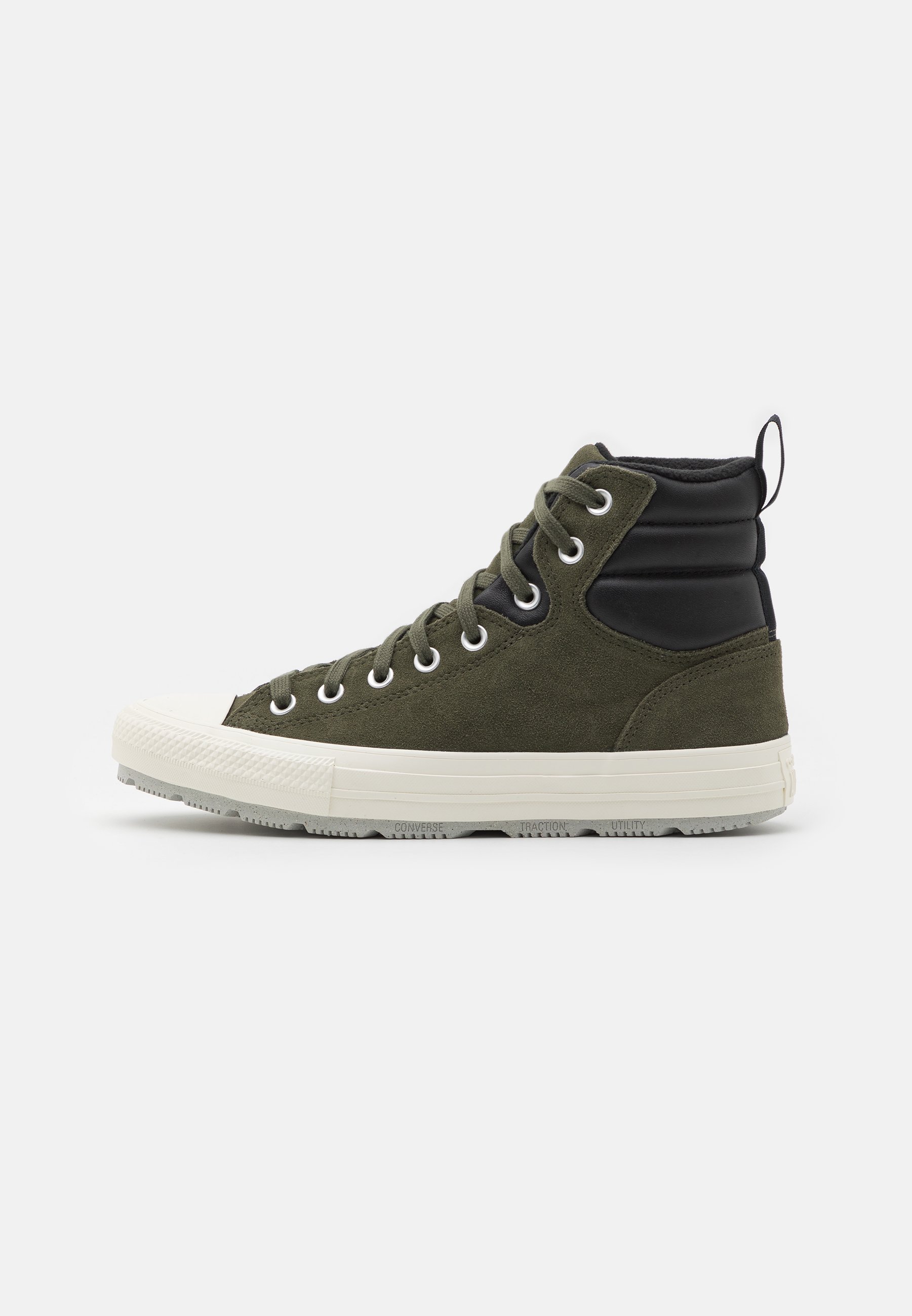 Converse CHUCK TAYLOR ALL BERKSHIRE UNISEX - High-top trainers - cargo khaki/black/egret/khaki