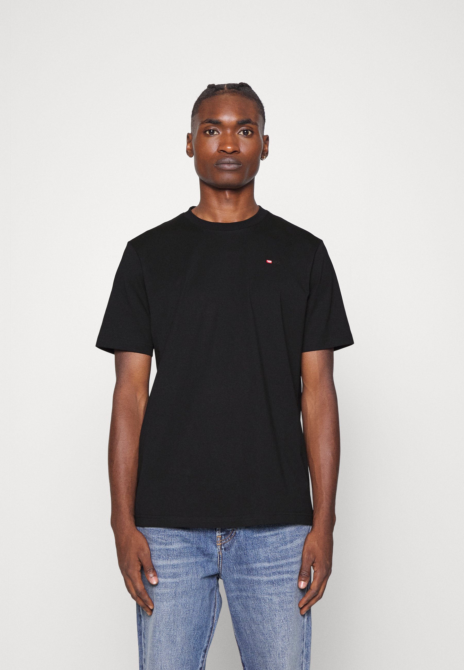 Diesel T-JUST-MICRODIV - Basic T-shirt - black