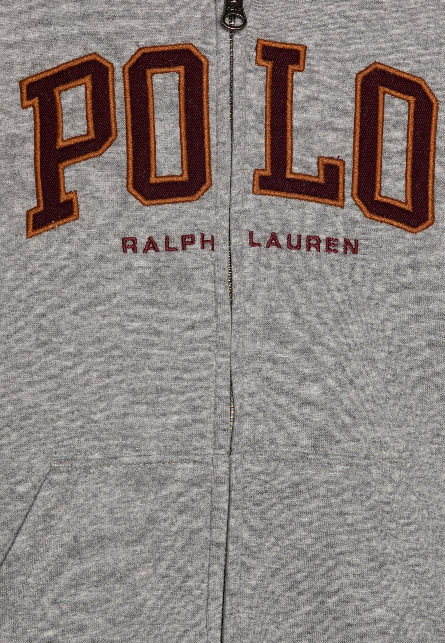Polo Ralph Lauren Zip-up sweatshirt - heather/wine/grey