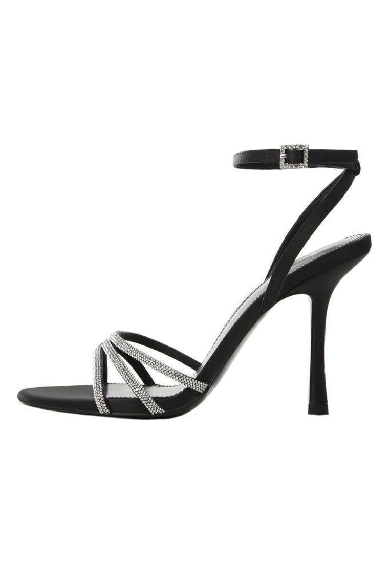 Mango CORA - Sandals - zwart/black