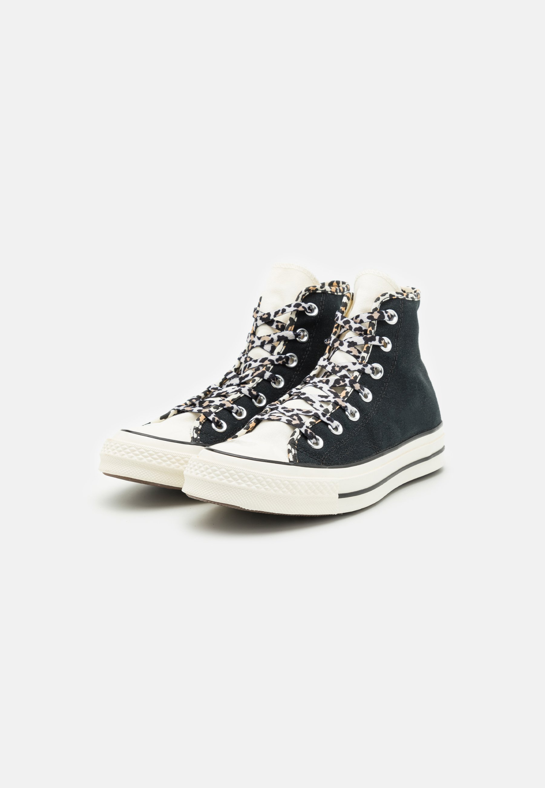 Converse CHUCK 70 LEOPARD LOVE - High-top trainers - black