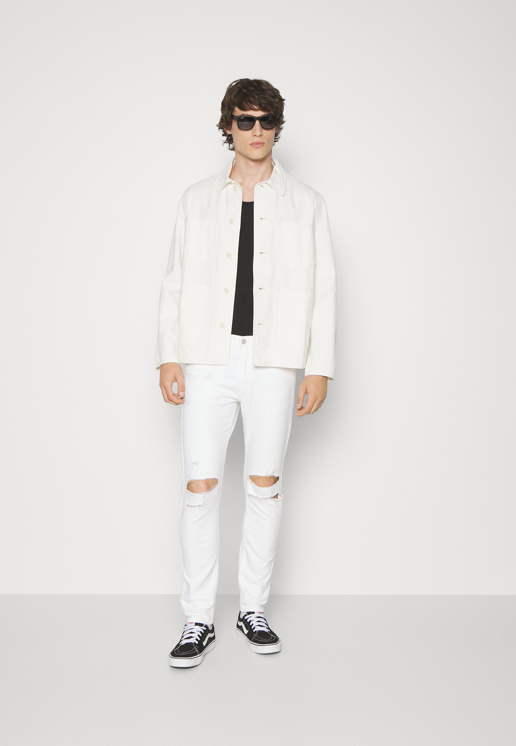 Levi's® 512™ SLIM TAPER LO BALL - Jeans Tapered Fit - sugar dx/white denim