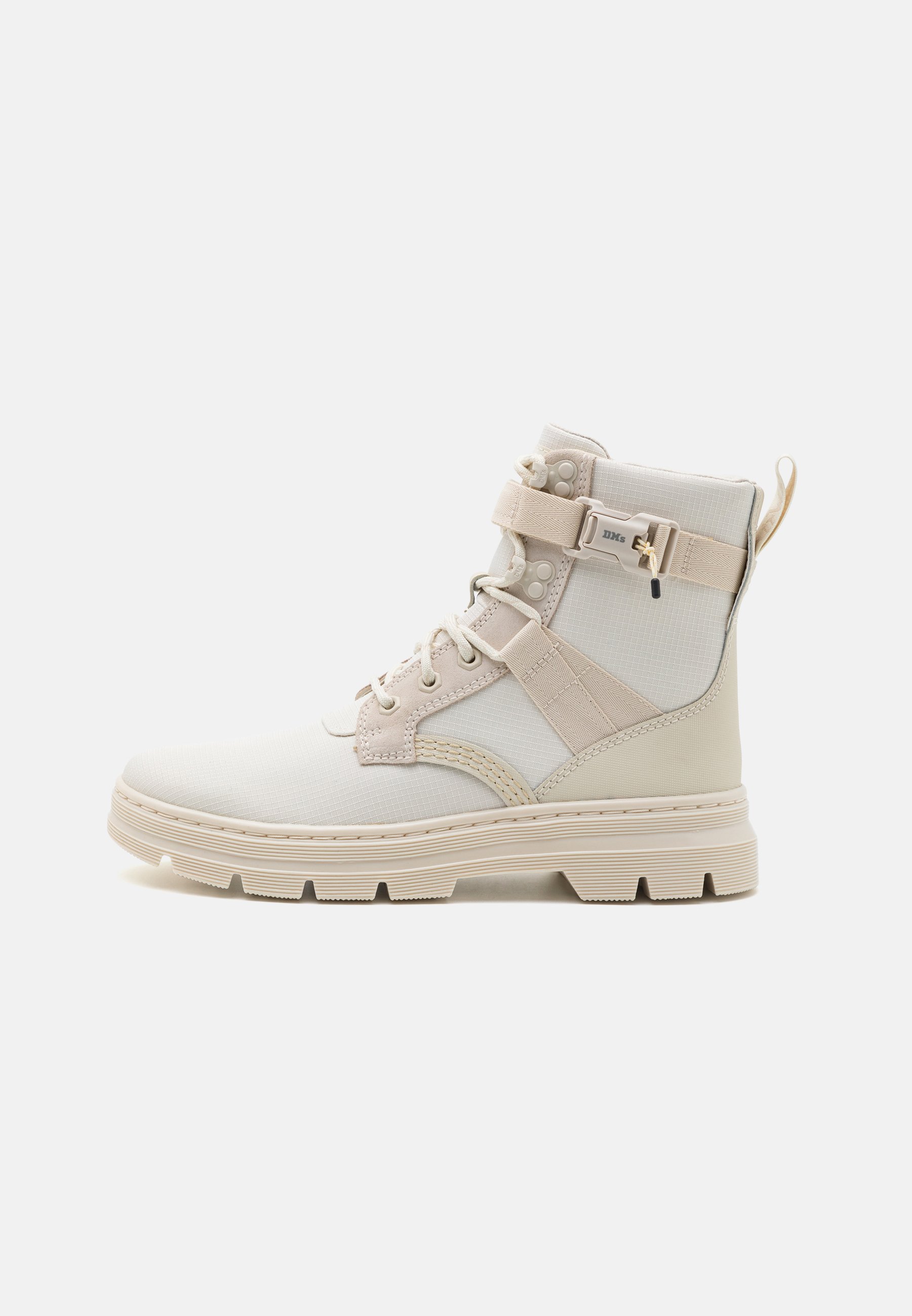 Dr. Martens COMBS TECH II UNISEX - Lace-up ankle boots - off white/natural ajax/egret/bone airwair/off-white