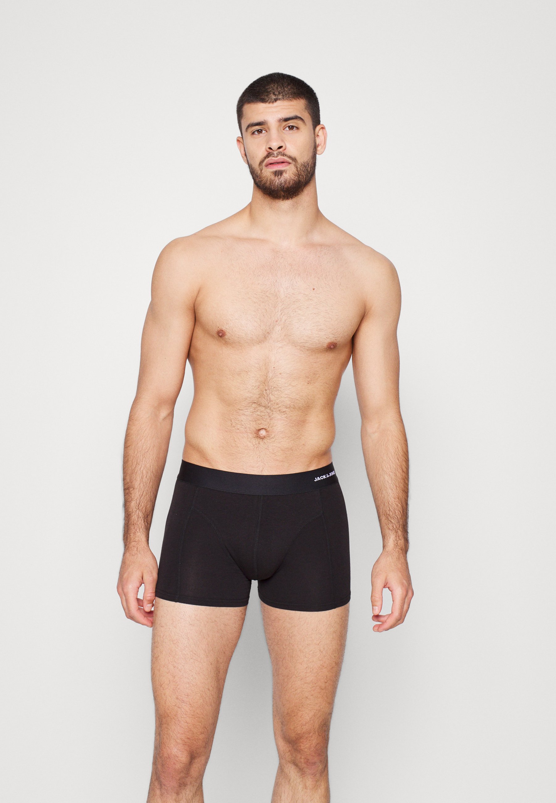 Jack &Jones JACBASIC TRUNKS 3 PACK - Pants - black