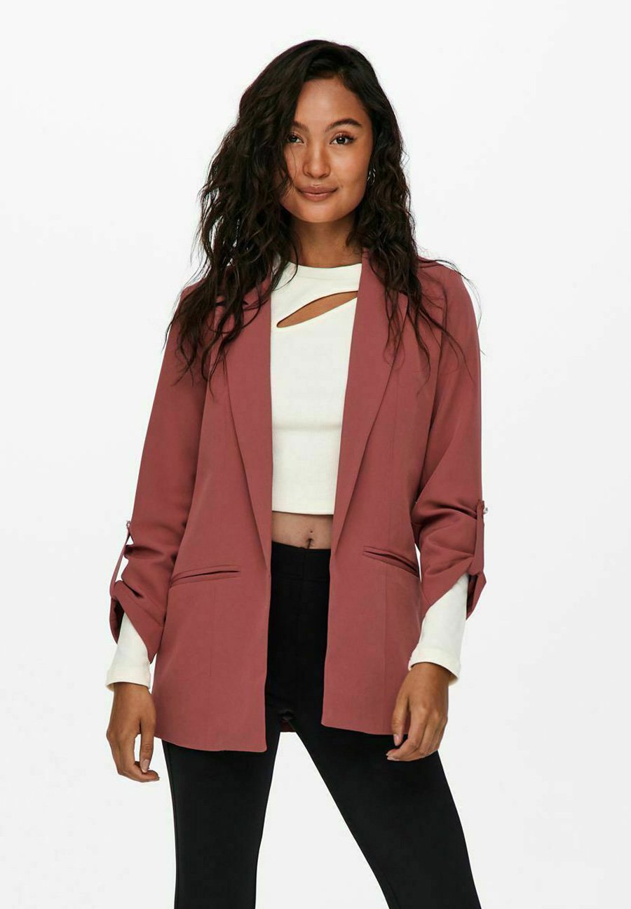 ONLY ONLKAYLE ORLEEN 3/4 - Short coat - apple butter/brown