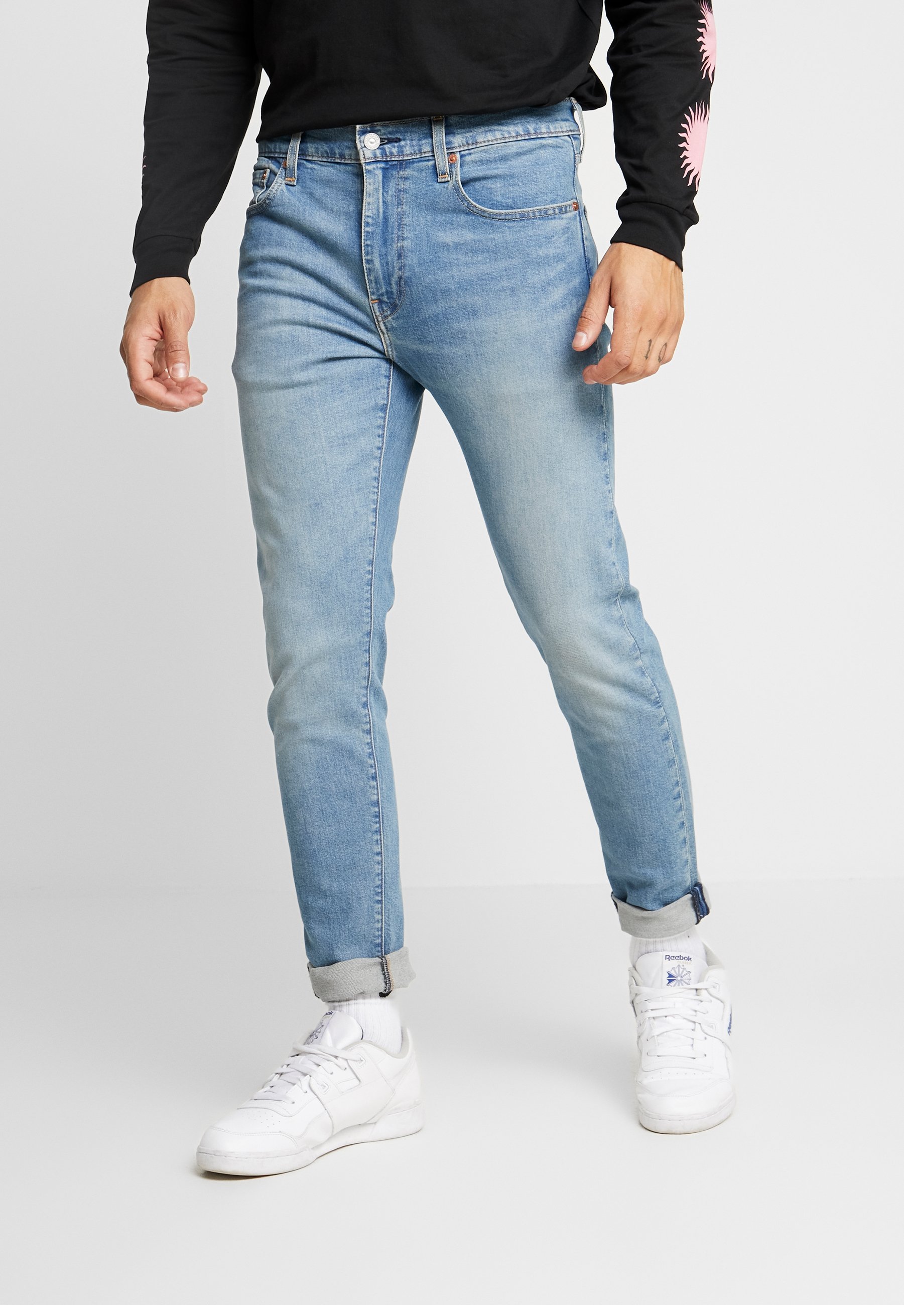 Levi's® 512™ SLIM TAPER - Slim fit jeans - pelican rust/blue denim