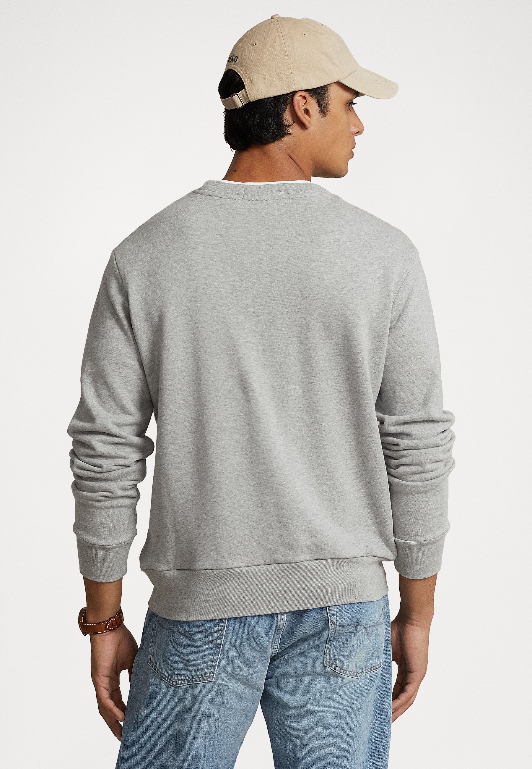 Polo Ralph Lauren LONG SLEEVE - Sweatshirt - spring heather/grey