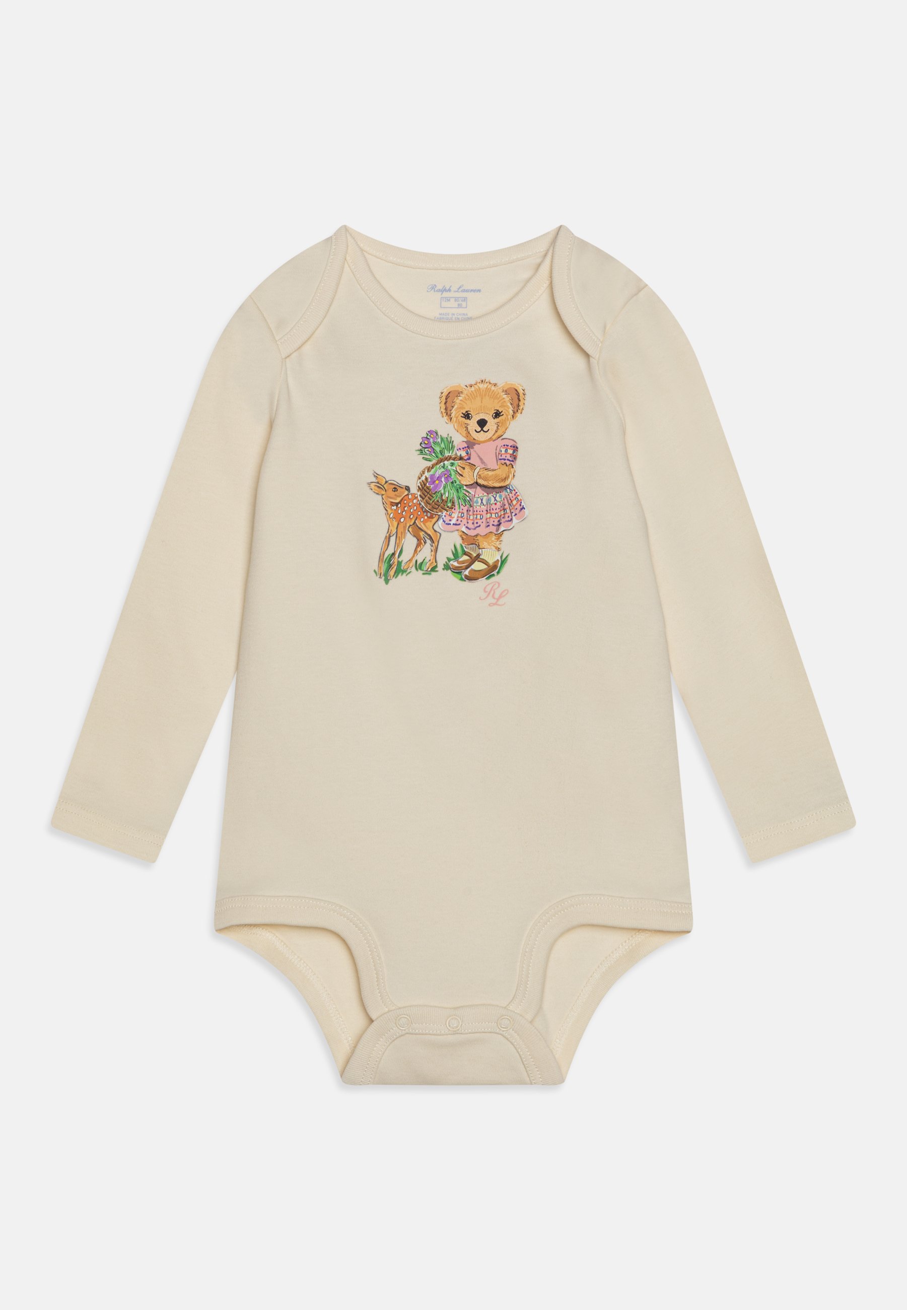 Polo Ralph Lauren GIRLBEAR ONE PIECE 2 PACK - Body - off-white