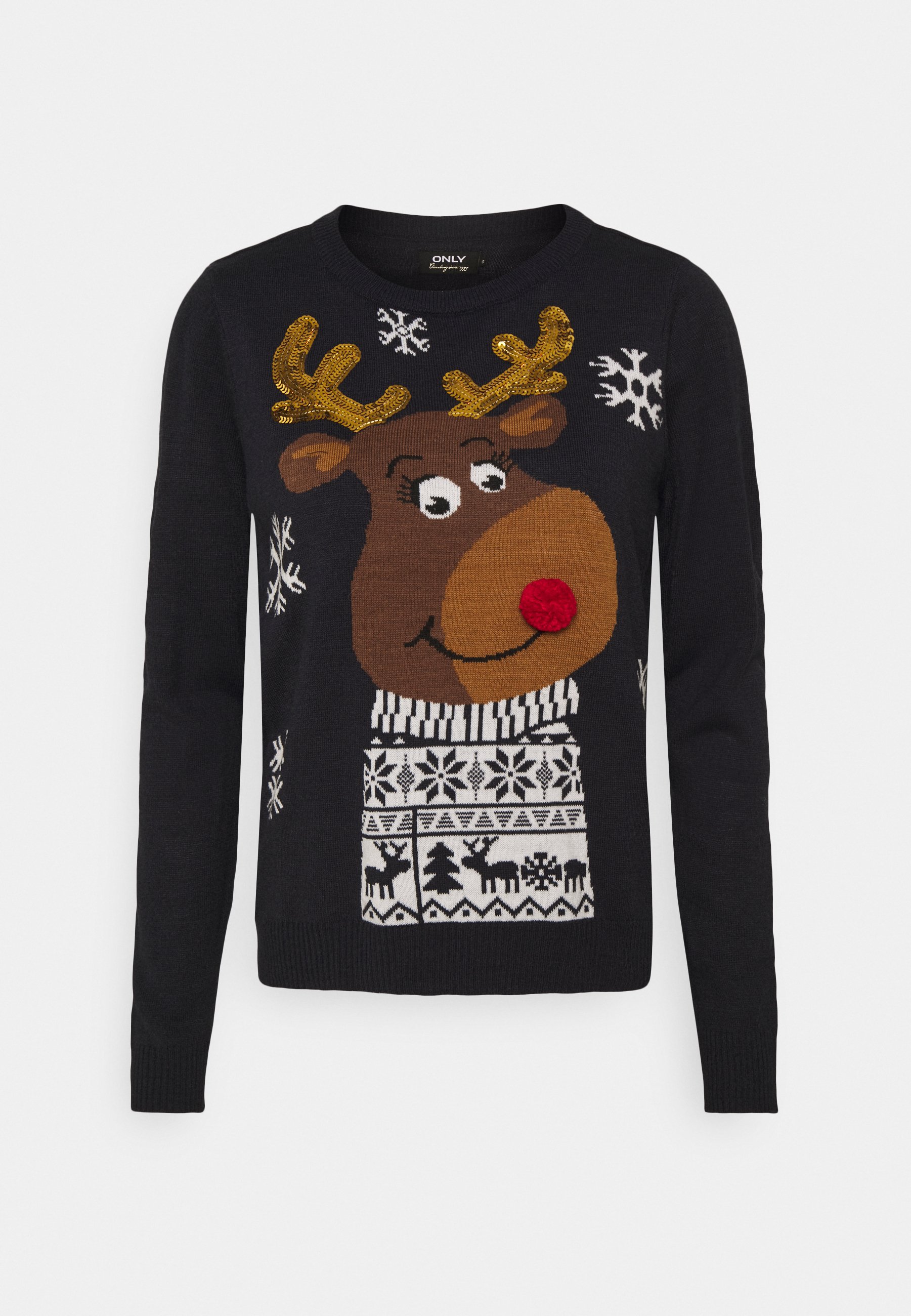 ONLY ONLXMAS RUDOLF - Jumper - night sky/dark blue