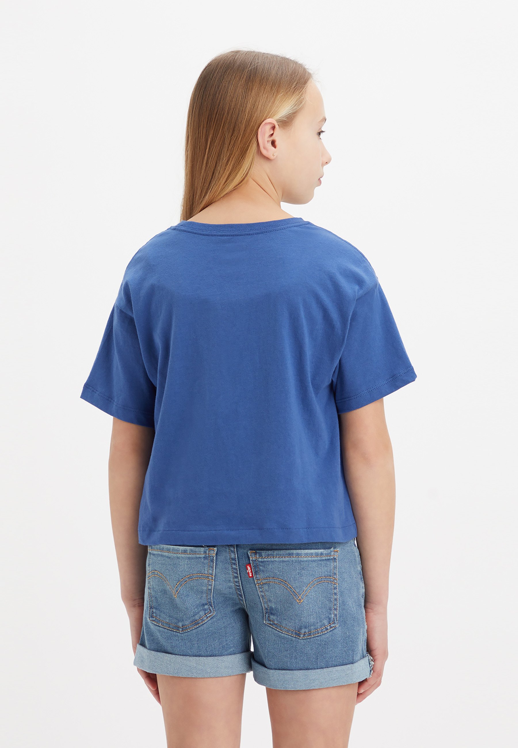 Levi's® MEET AND GREET SCRIPT - Print T-shirt - true navy/dark blue