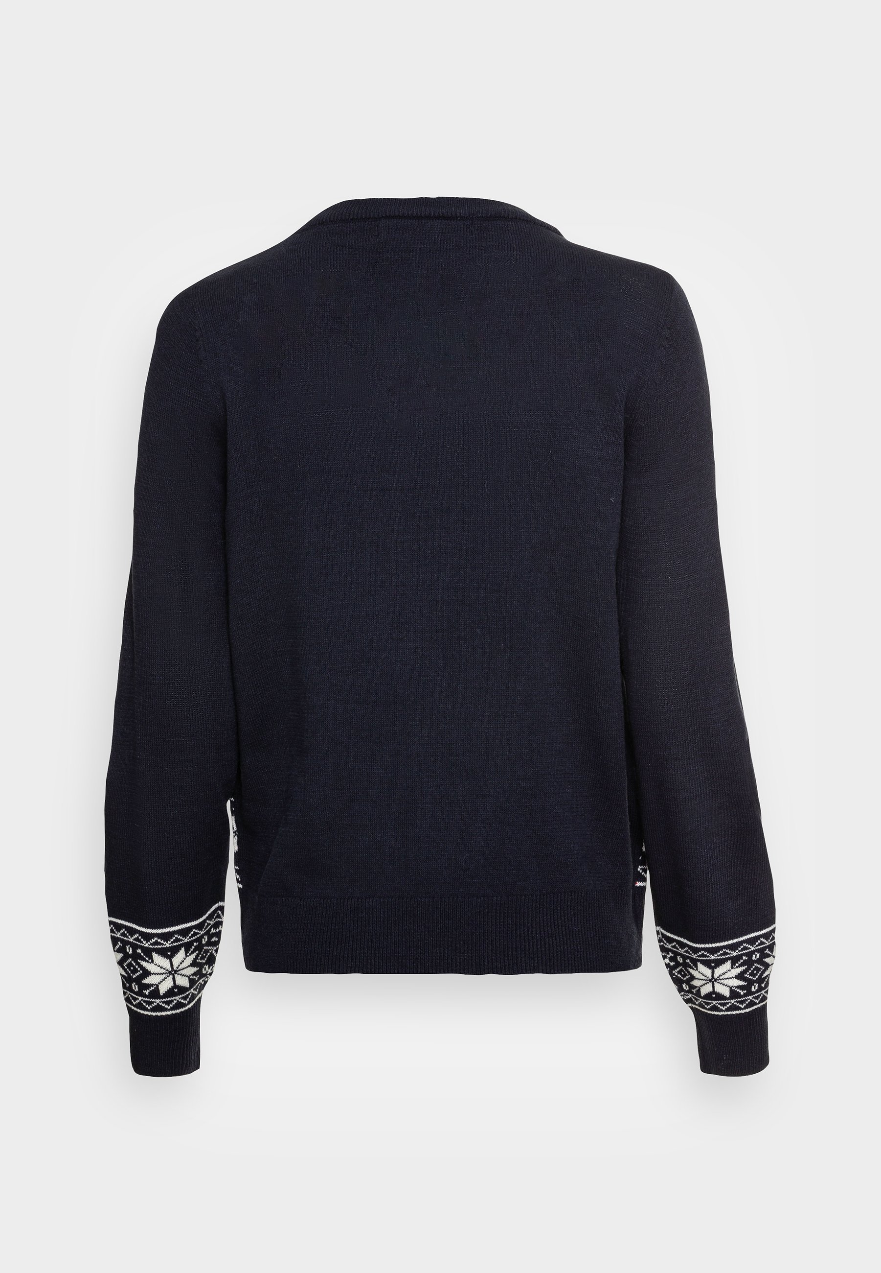 Vero Moda VMNEWFROSTYDEER O NECK XMAS - Jumper - navy blazer/dark blue