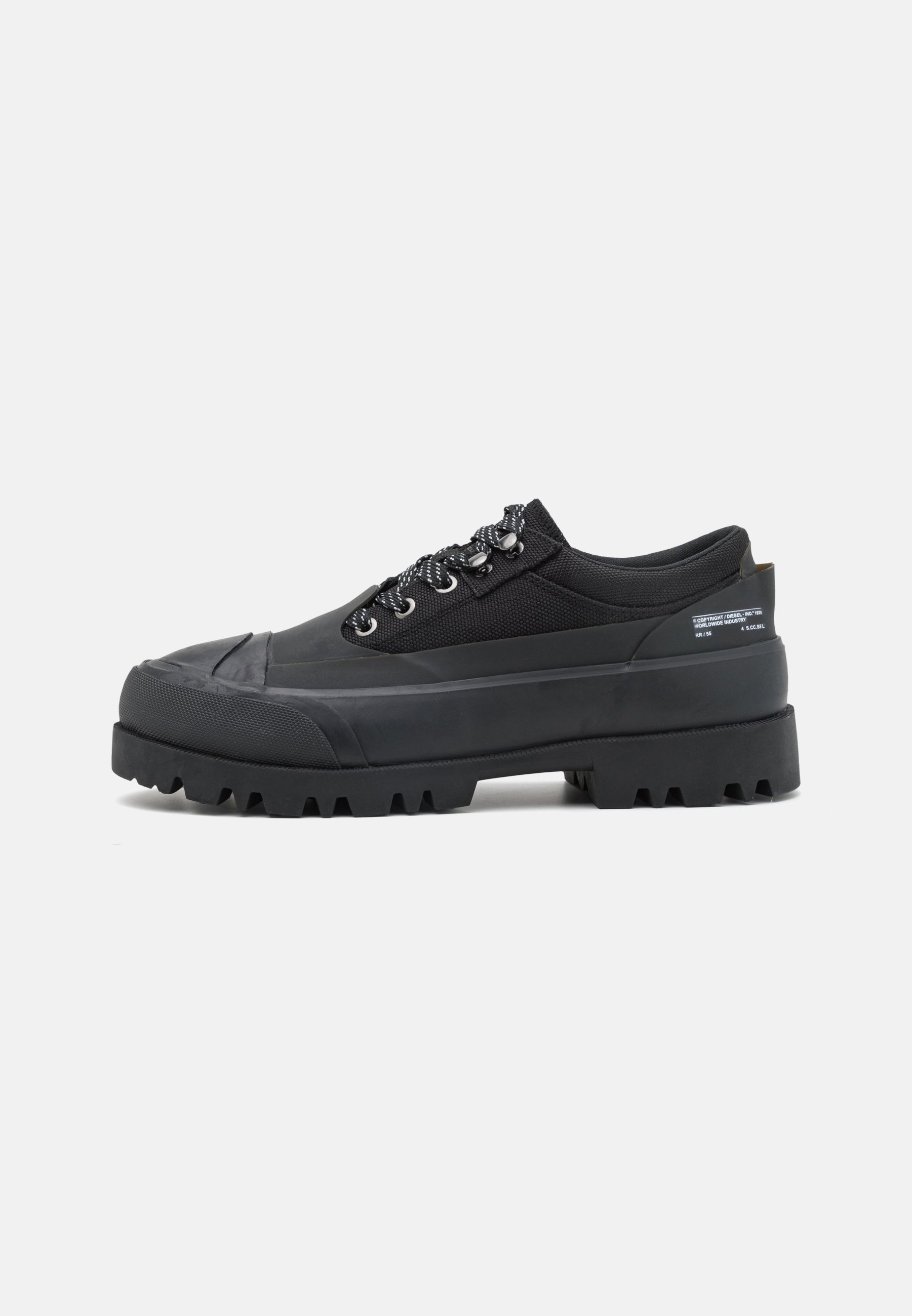 Diesel D-HIKO SH X UNISEX - Casual lace-ups - black
