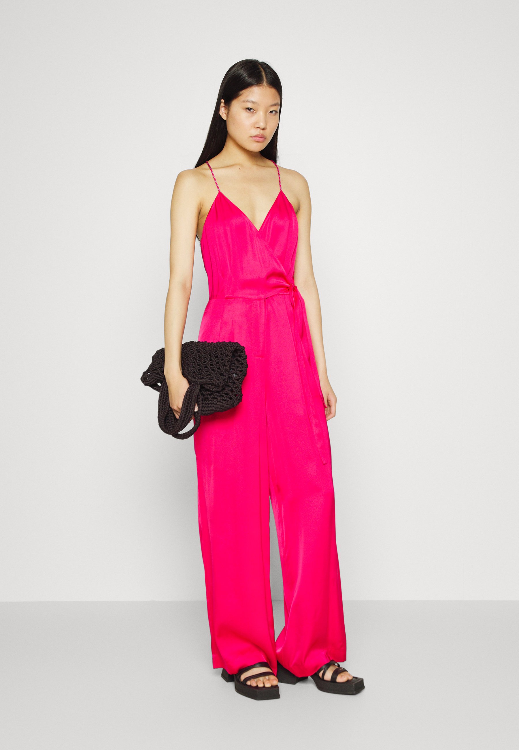 Scotch & Soda WAISTED BELT DETAIL  - Jumpsuit - pop pink/pink