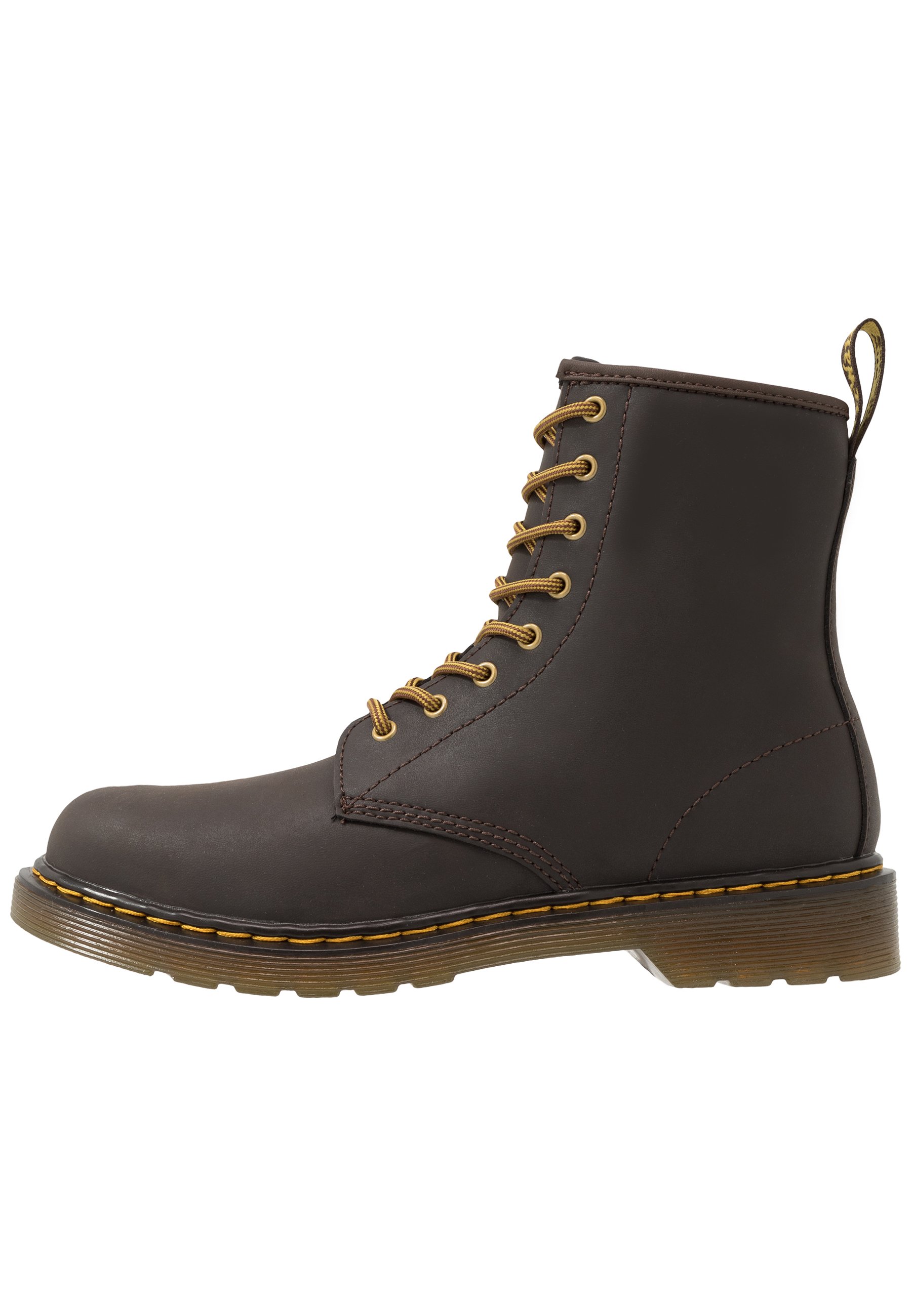 Dr. Martens 1460 WILDHORSE LAMPER - Lace-up ankle boots - dark brown/brown