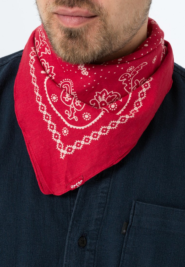Levi's® PAISLEY BANDANA - Foulard - regular red/red