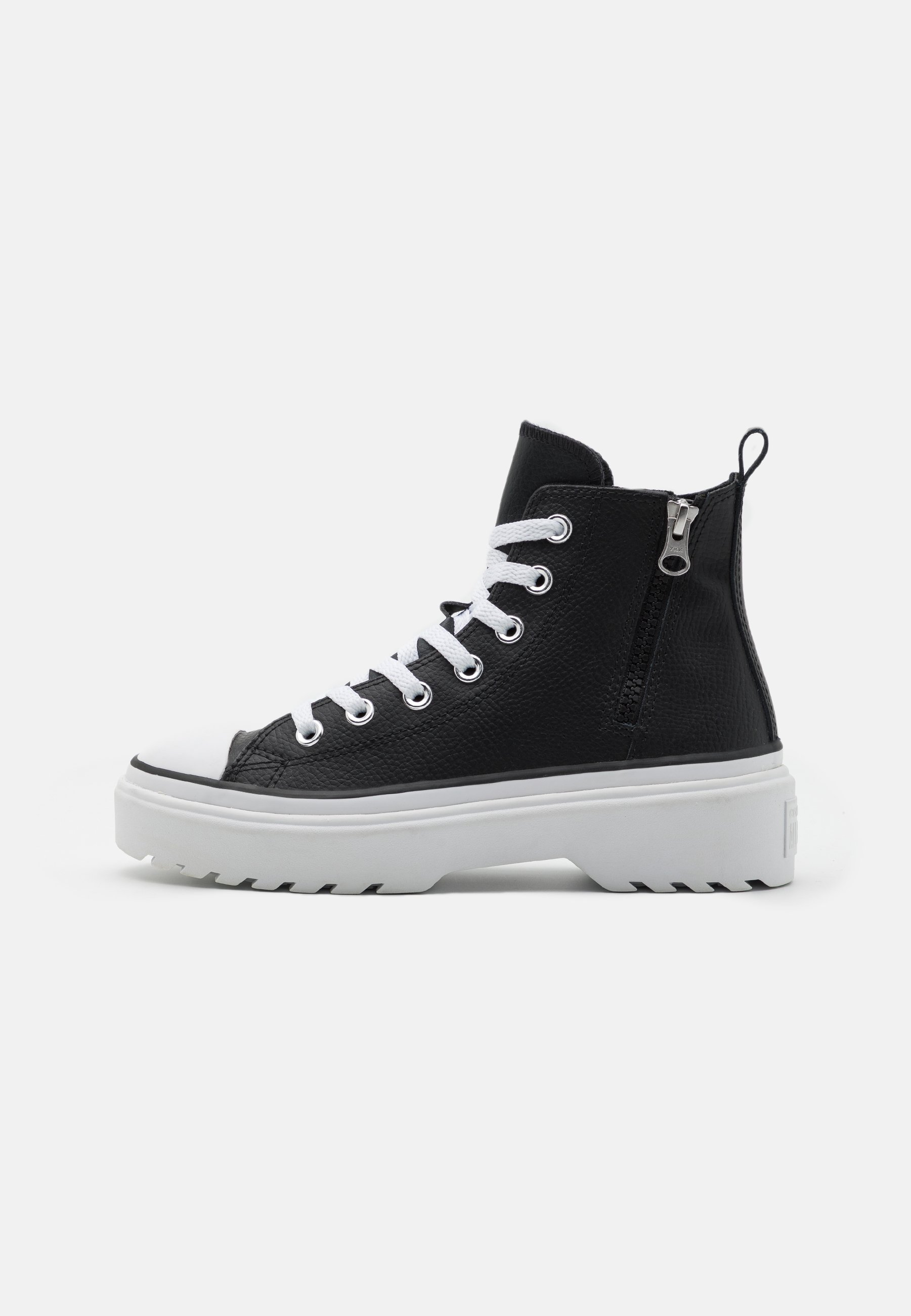 Converse CHUCK TAYLOR ALL STAR LUGGED LIFT PLATFORM TEENS UNISEX - High-top trainers - black/white/black