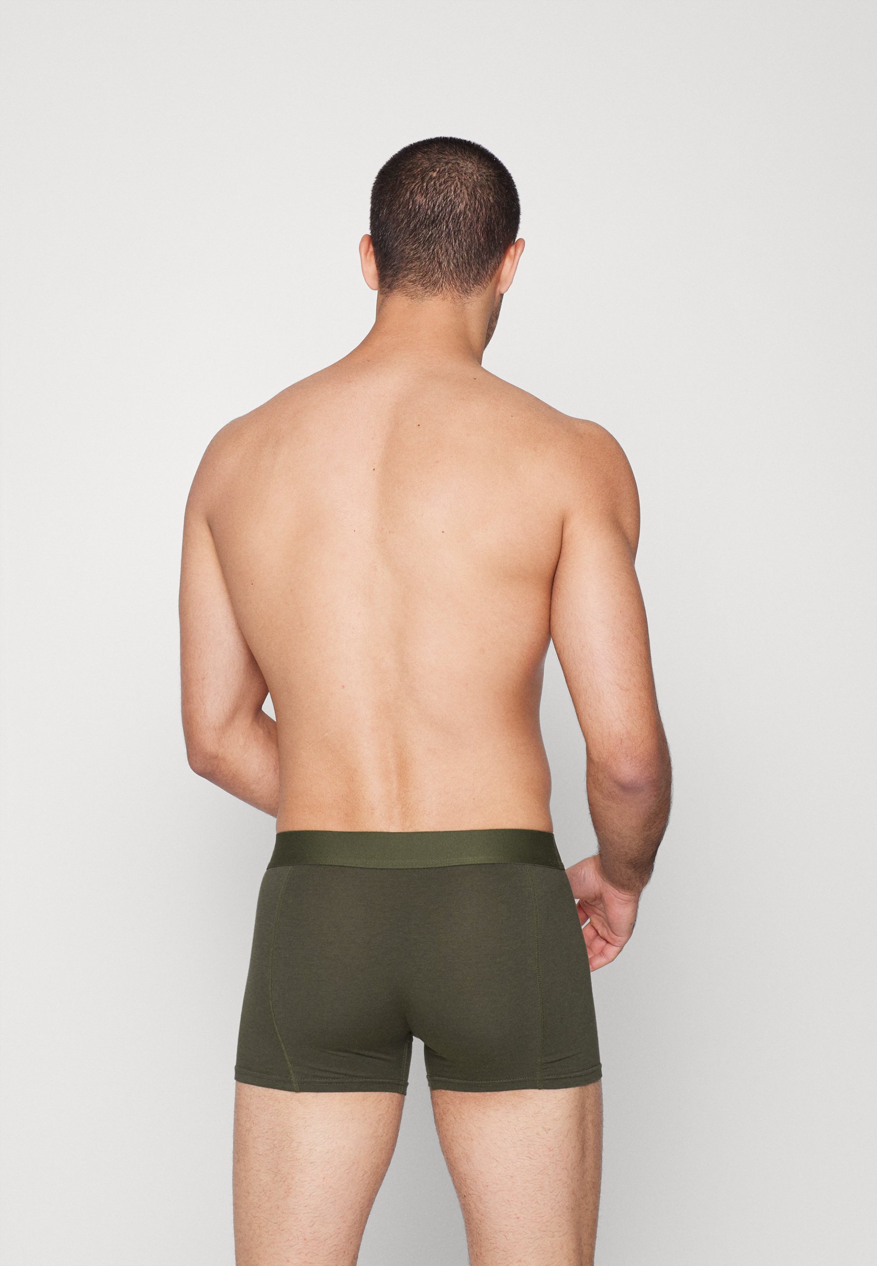Jack &Jones JACBASIC TRUNKS 3 PACK - Pants - forest night/dark green