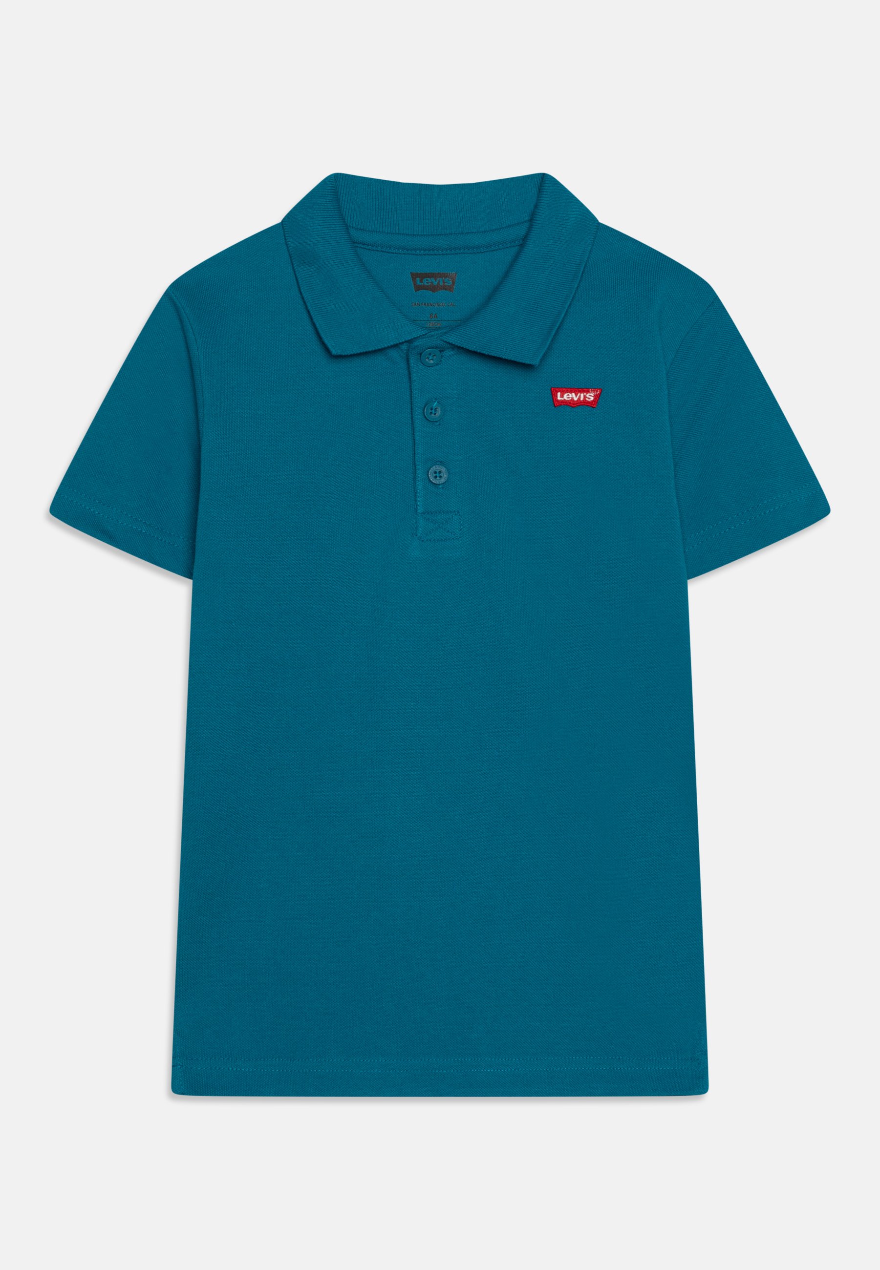 Levi's® BACK NECK TAPE  - Polo shirt - ocean depths/mottled teal