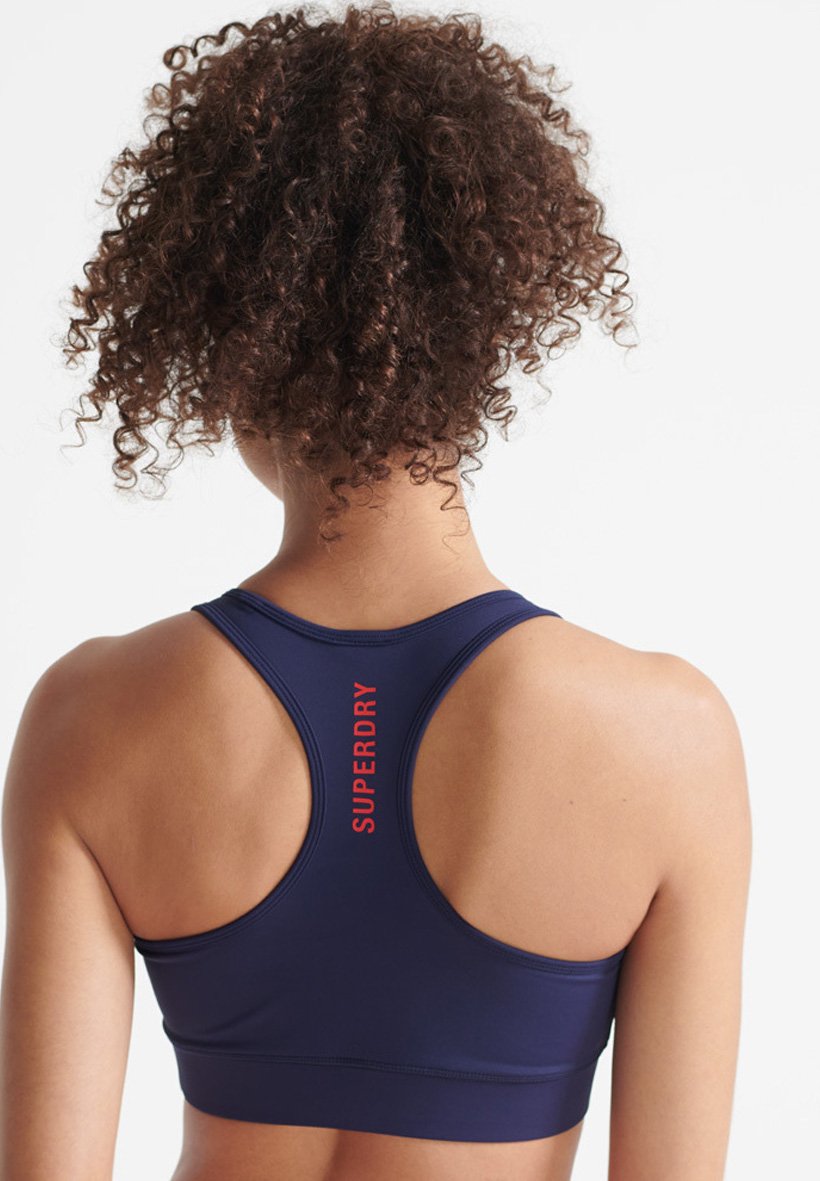 Superdry Bustier - rich navy rebel red/blue